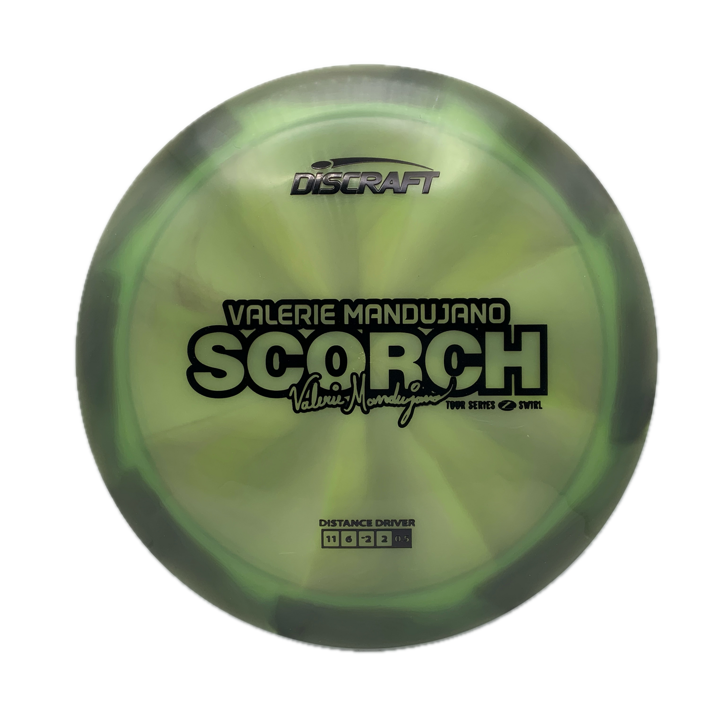 Discraft Scorch - 2025 Valerie Mandujano Tour Series Z Swirl #6 - 173-174 - Astro Discs TX - Houston Disc Golf
