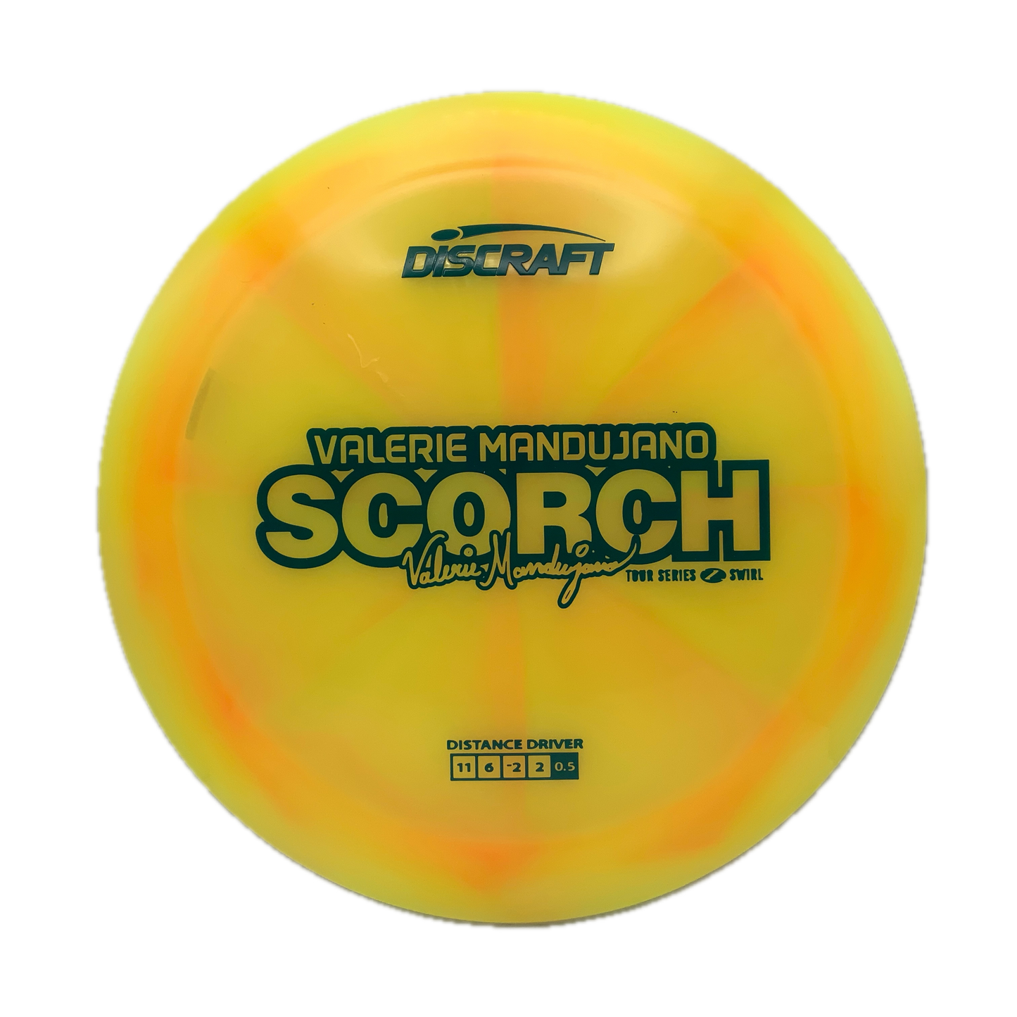Discraft Scorch - 2025 Valerie Mandujano Tour Series Z Swirl #7 - 173-174 - Astro Discs TX - Houston Disc Golf