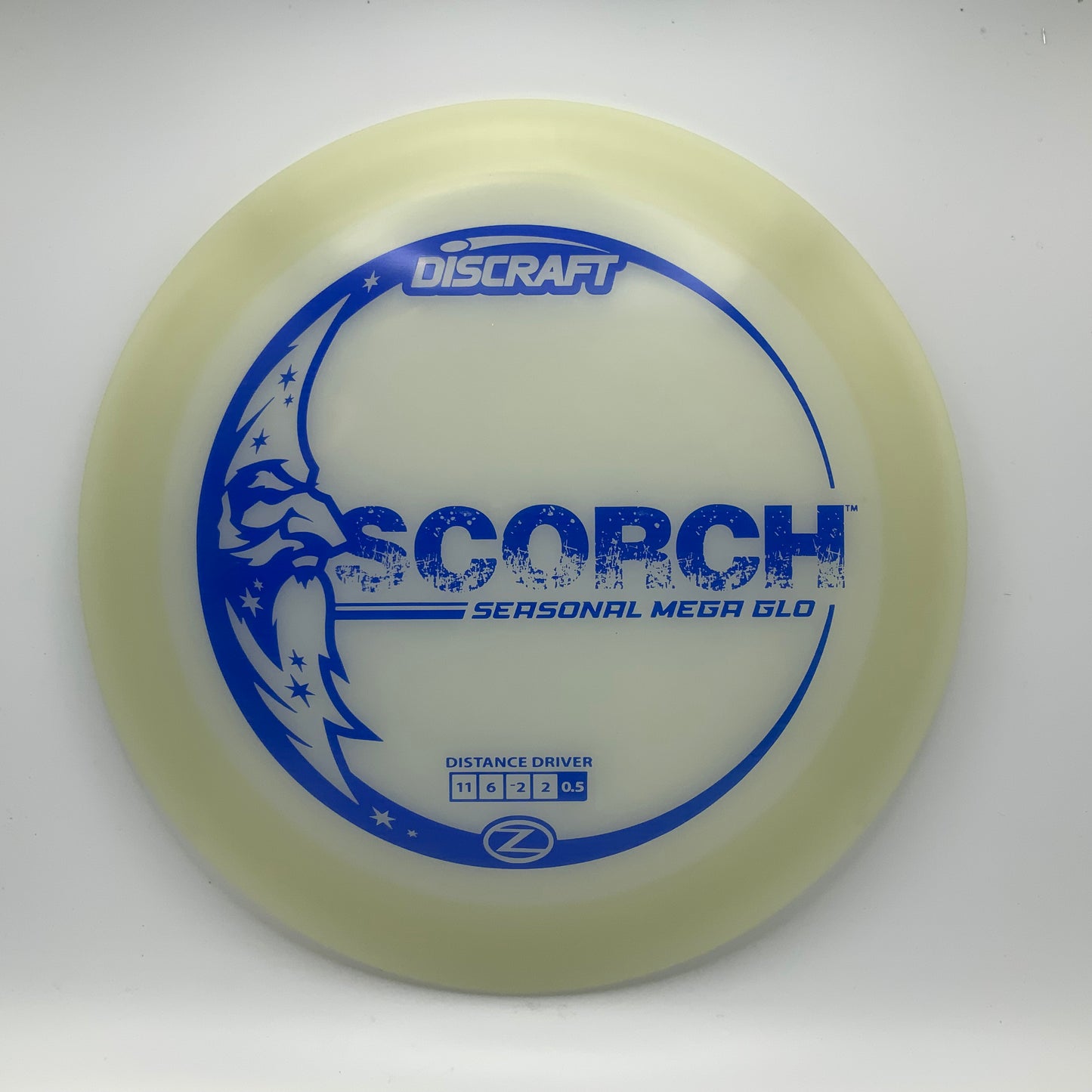 Discraft Scorch - Glo Z Mega Glo Z #16 - 171 - Astro Discs TX - Houston Disc Golf