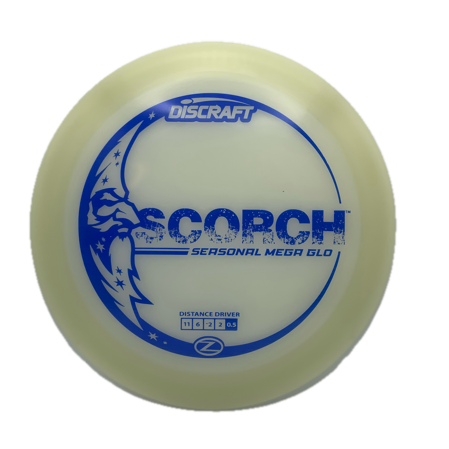 Discraft Scorch - Glo Z Mega Glo Z #26 - 172 - Astro Discs TX - Houston Disc Golf