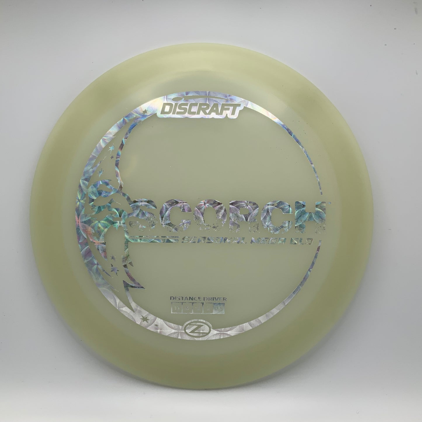 Discraft Scorch - Glo Z Mega Glo Z #35 - 174 - Astro Discs TX - Houston Disc Golf