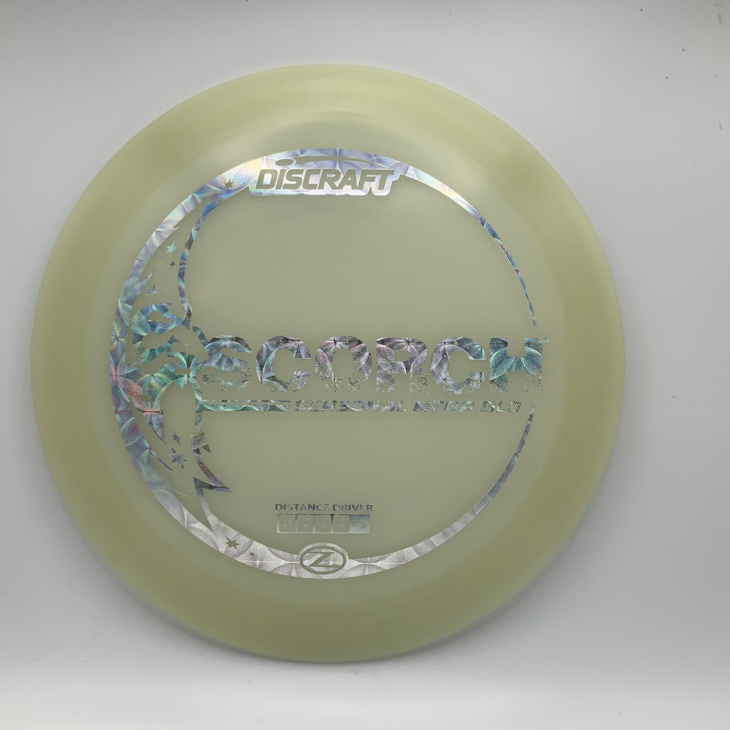 Discraft Scorch - Glo Z Mega Glo Z #36 - 174 - Astro Discs TX - Houston Disc Golf