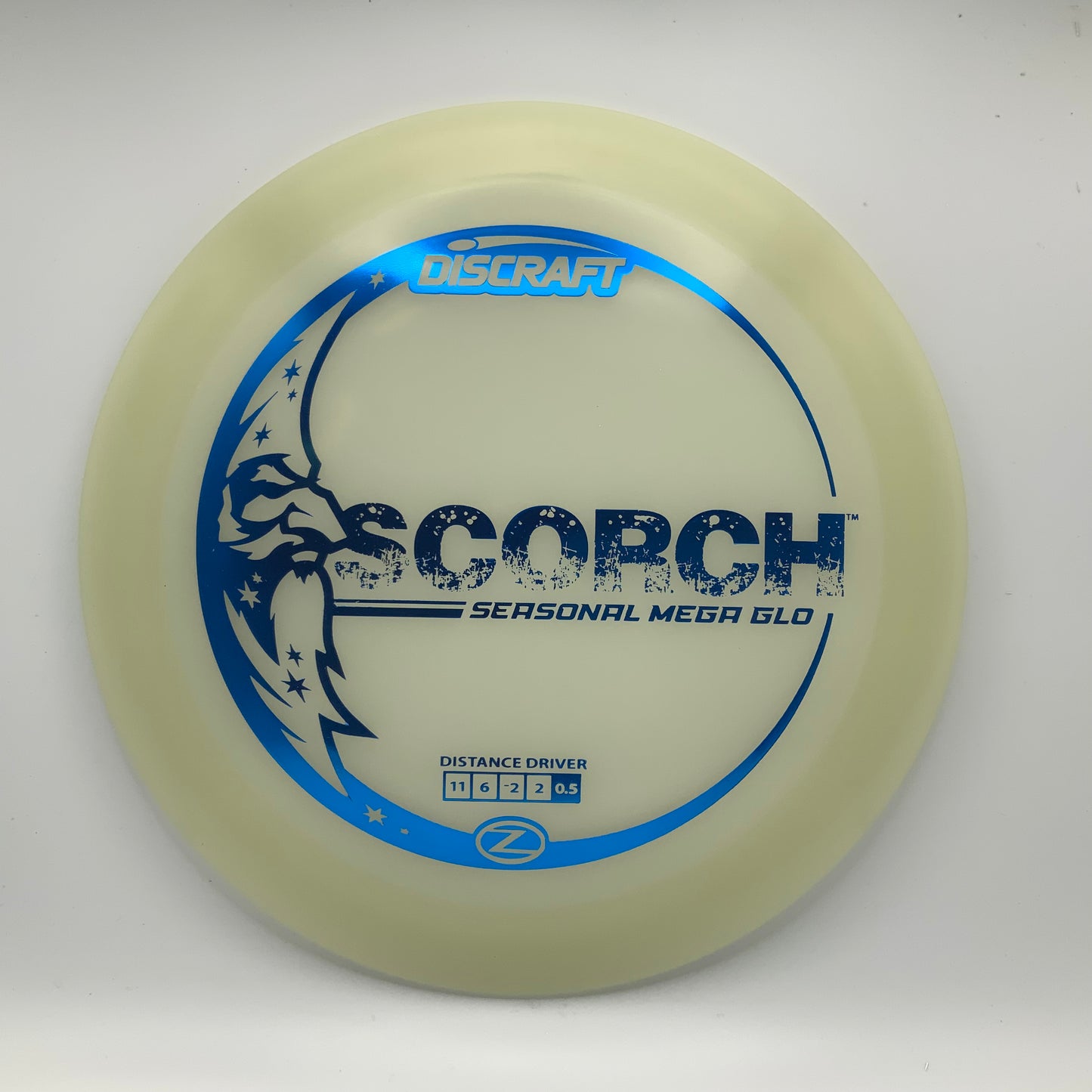 Discraft Scorch - Glo Z Mega Glo Z #38 - 174 - Astro Discs TX - Houston Disc Golf