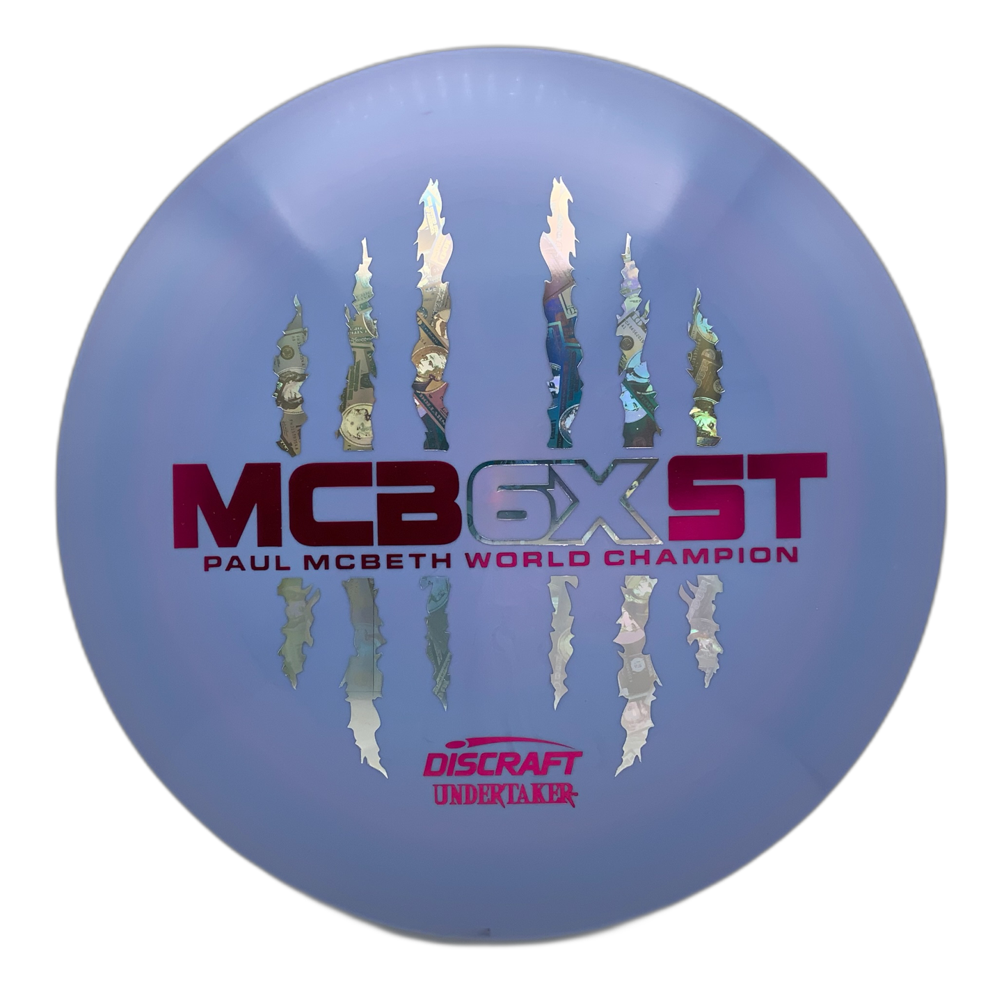 Discraft Undertaker ESP 6 Claw Blue 2 - 173-174 - Astro Discs TX - Houston Disc Golf