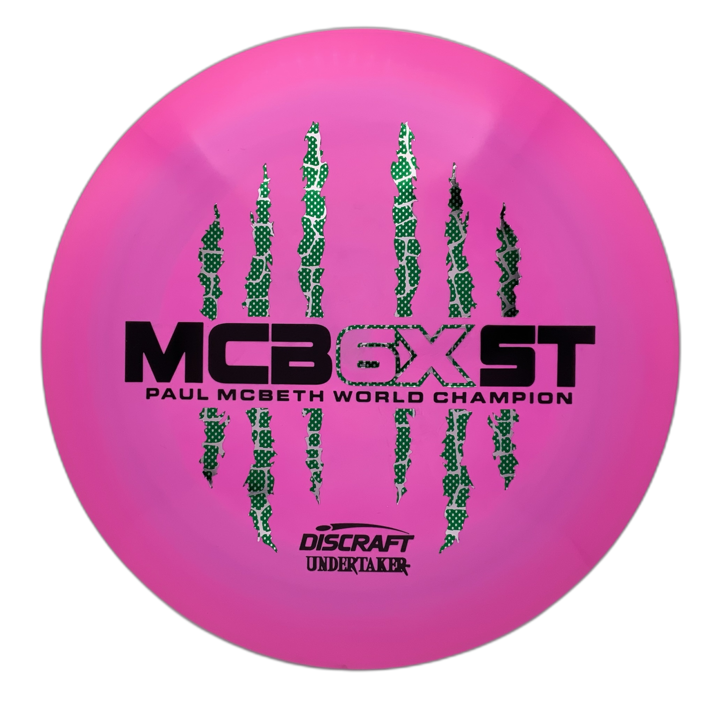 Discraft Undertaker ESP 6 Claw Pink 3 - 173-174 - Astro Discs TX - Houston Disc Golf