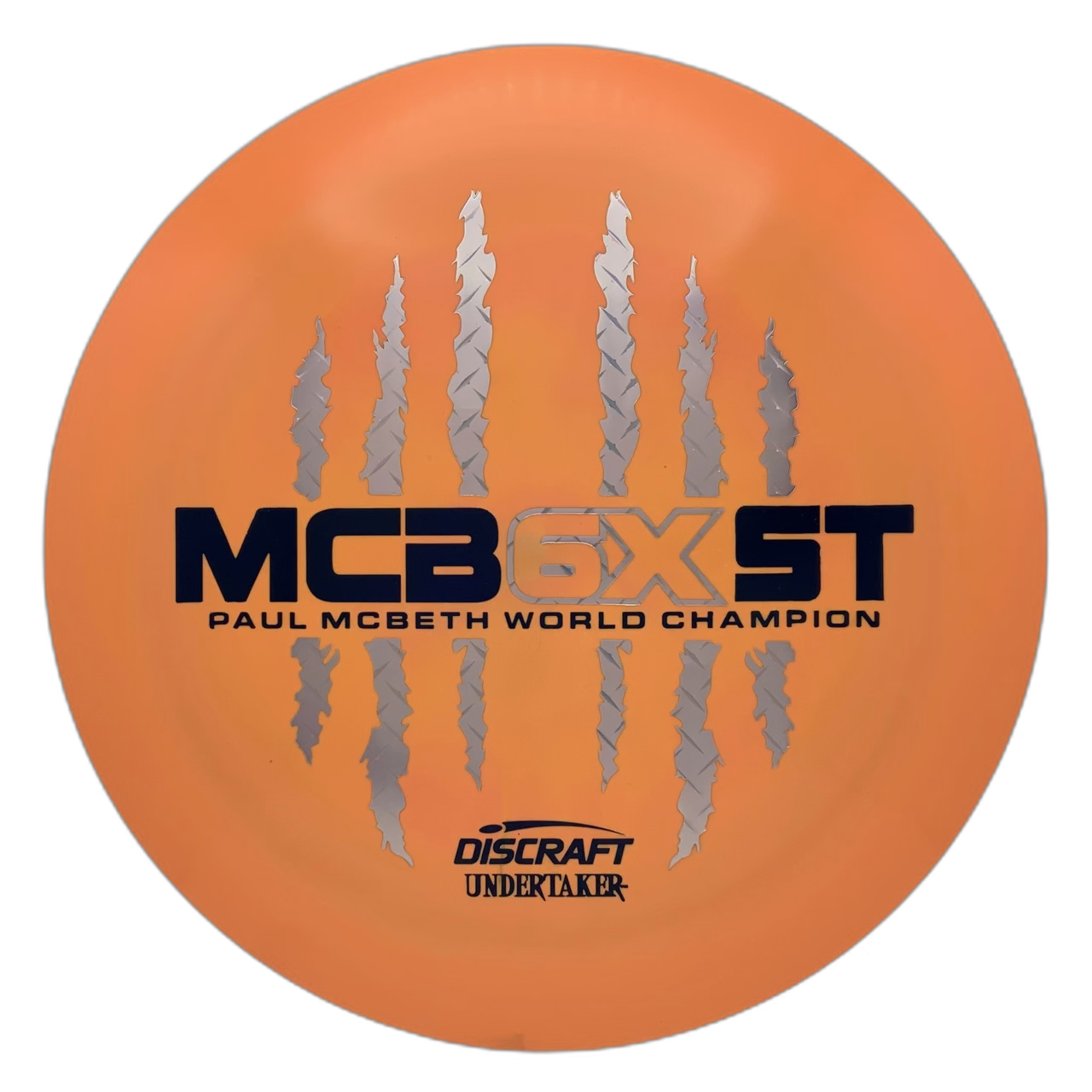 Discraft Undertaker ESP 6 Claw Orange 1 - 173-174 - Astro Discs TX - Houston Disc Golf