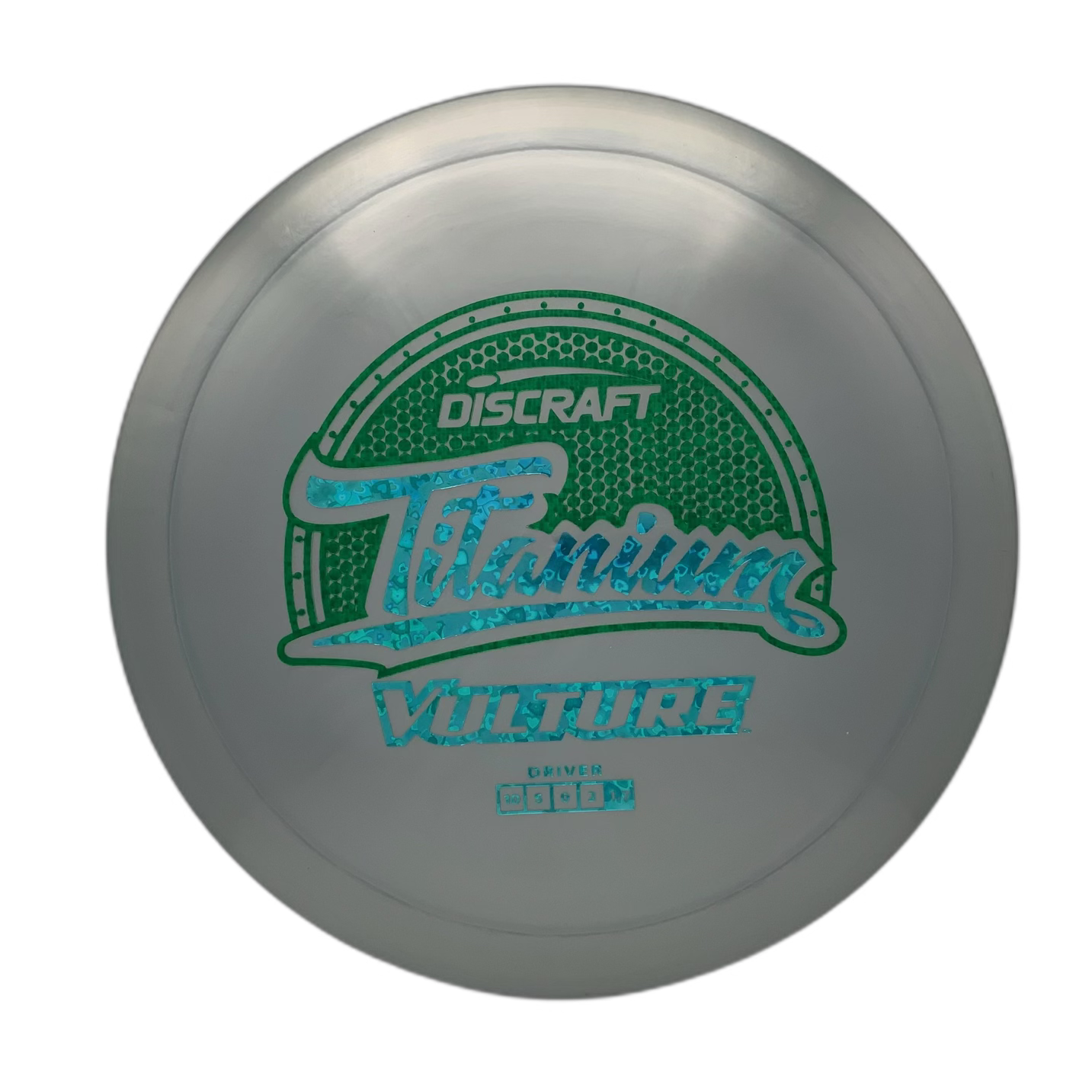 Discraft Vulture Ti Grey 2 - 175-176 - Astro Discs TX - Houston Disc Golf