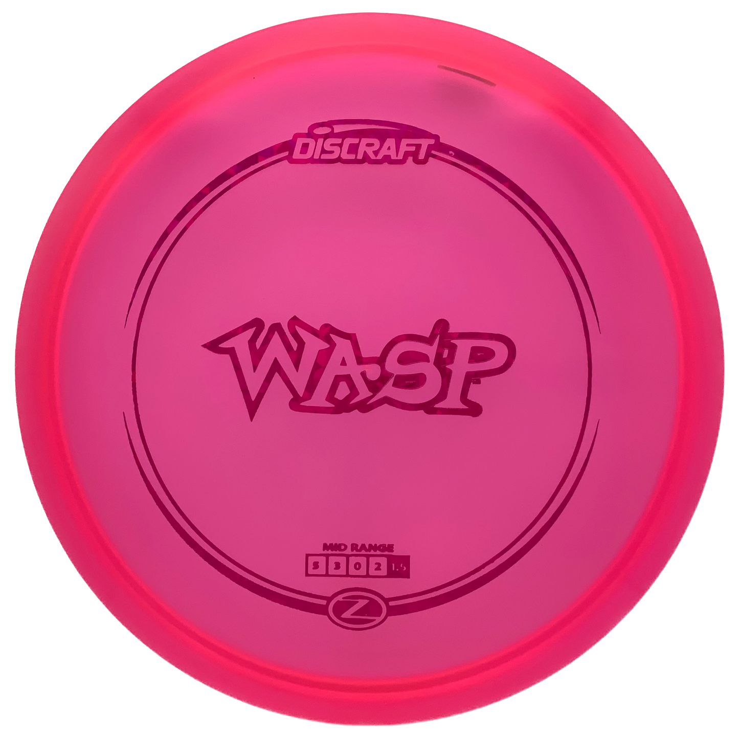 Discraft Wasp Z - Pink 1 - 175-176 - Astro Discs TX - Houston Disc Golf