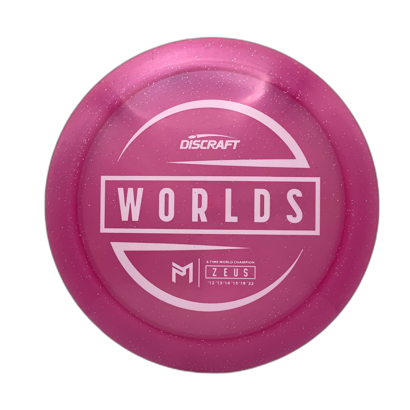 Discraft Zeus - 2024 World Championships Z Sparkle #14 - 173-174 - Astro Discs TX - Houston Disc Golf