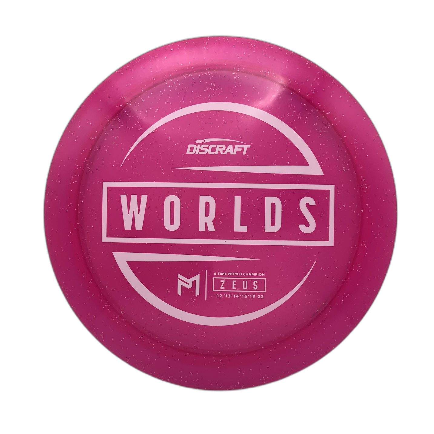 Discraft Zeus - 2024 World Championships Z Sparkle #18 - 173-174 - Astro Discs TX - Houston Disc Golf