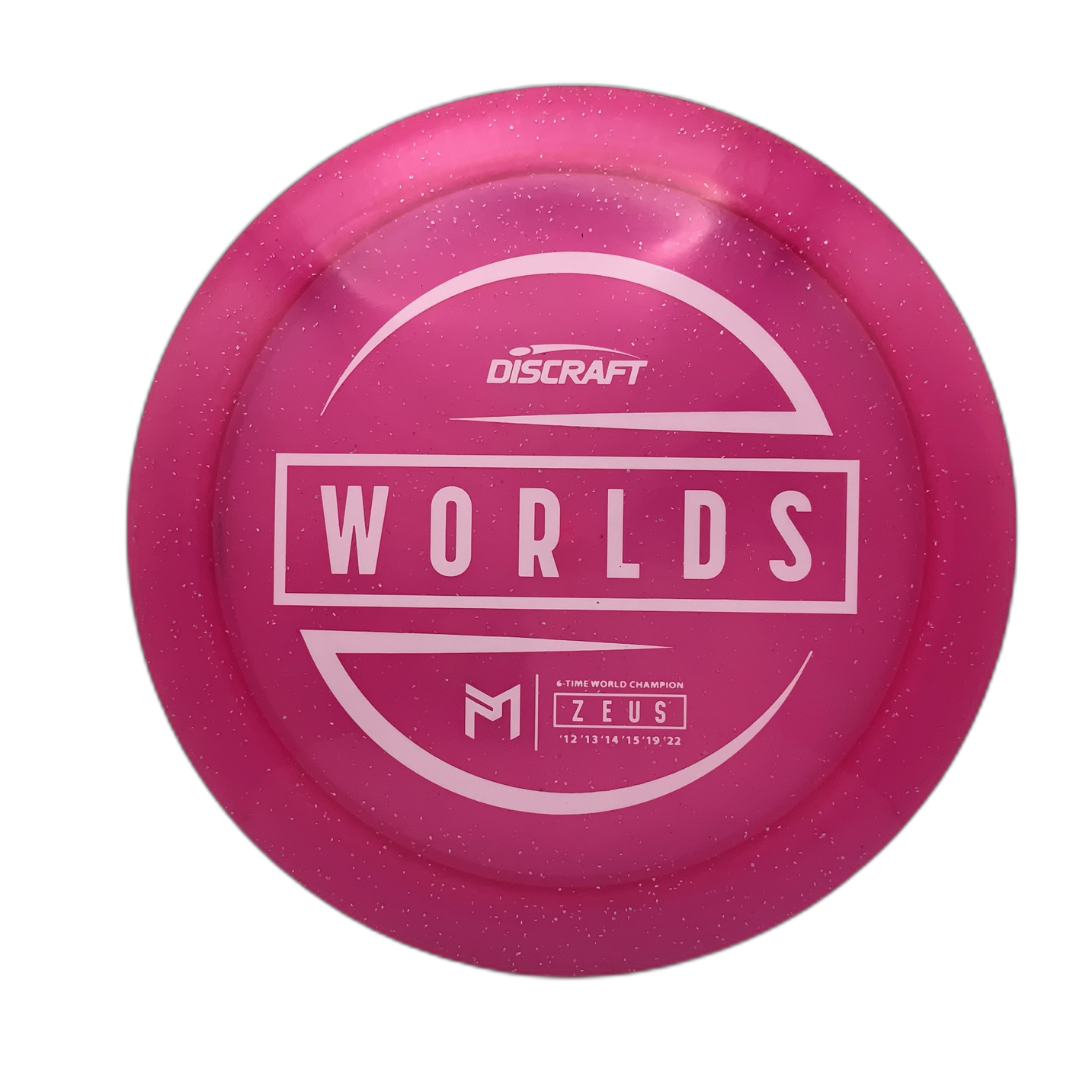 Discraft Zeus - 2024 World Championships Z Sparkle #21 - 173-174 - Astro Discs TX - Houston Disc Golf