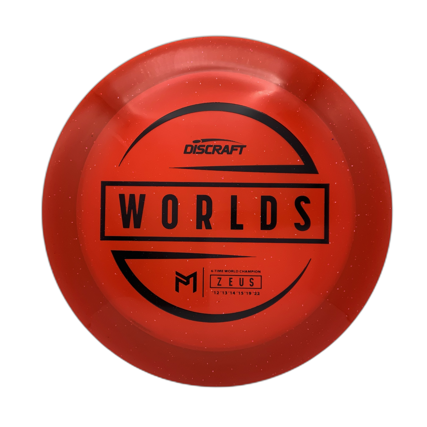 Discraft Zeus - 2024 World Championships Z Sparkle #25 - 173-174 - Astro Discs TX - Houston Disc Golf