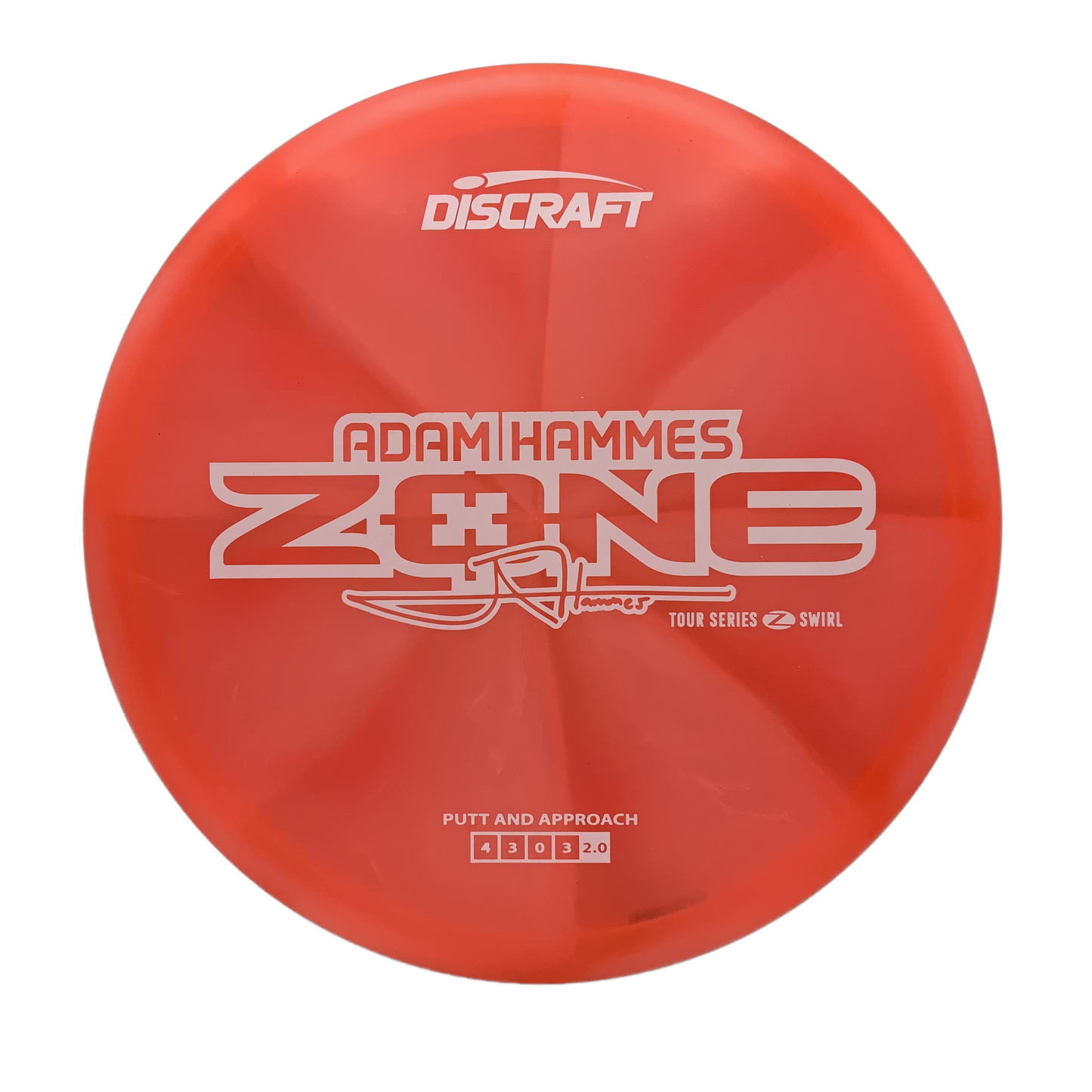 Discraft Zone - 2025 Adam Hammes Tour Series Z Swirl #17 - 173-174 - Astro Discs TX - Houston Disc Golf