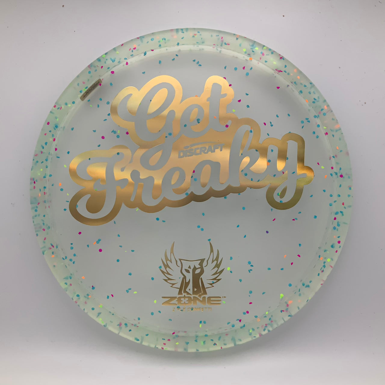 Discraft Zone - Confetti "Get Freaky" - Astro Discs TX - Houston Disc Golf