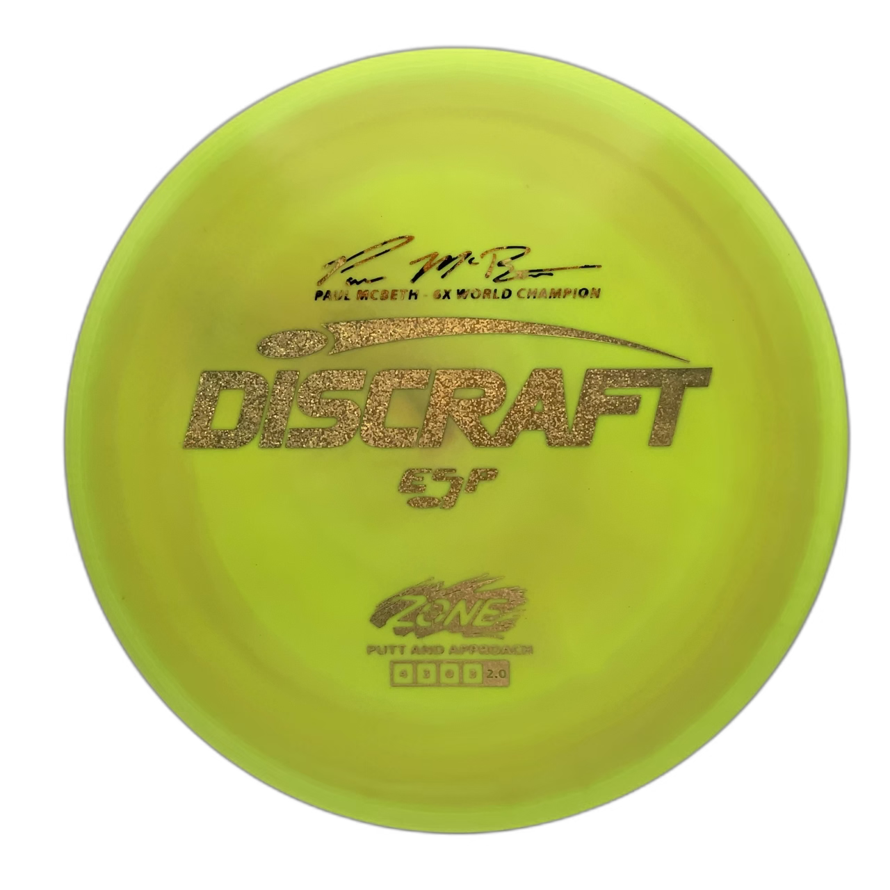Discraft Zone ESP Apple Green 1 - 170-172 - Astro Discs TX - Houston Disc Golf
