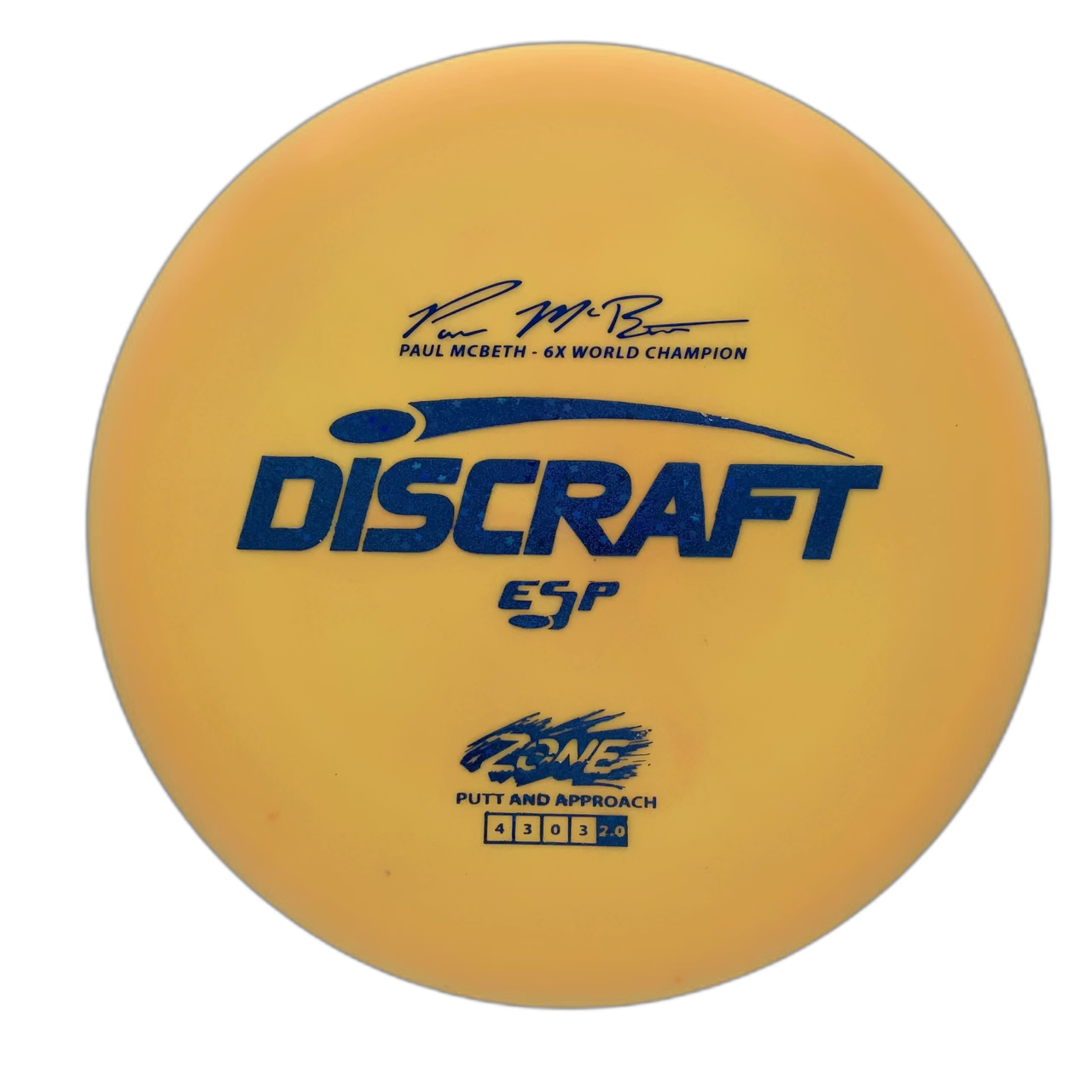 Discraft Zone ESP Peach 1 - 173-174 - Astro Discs TX - Houston Disc Golf