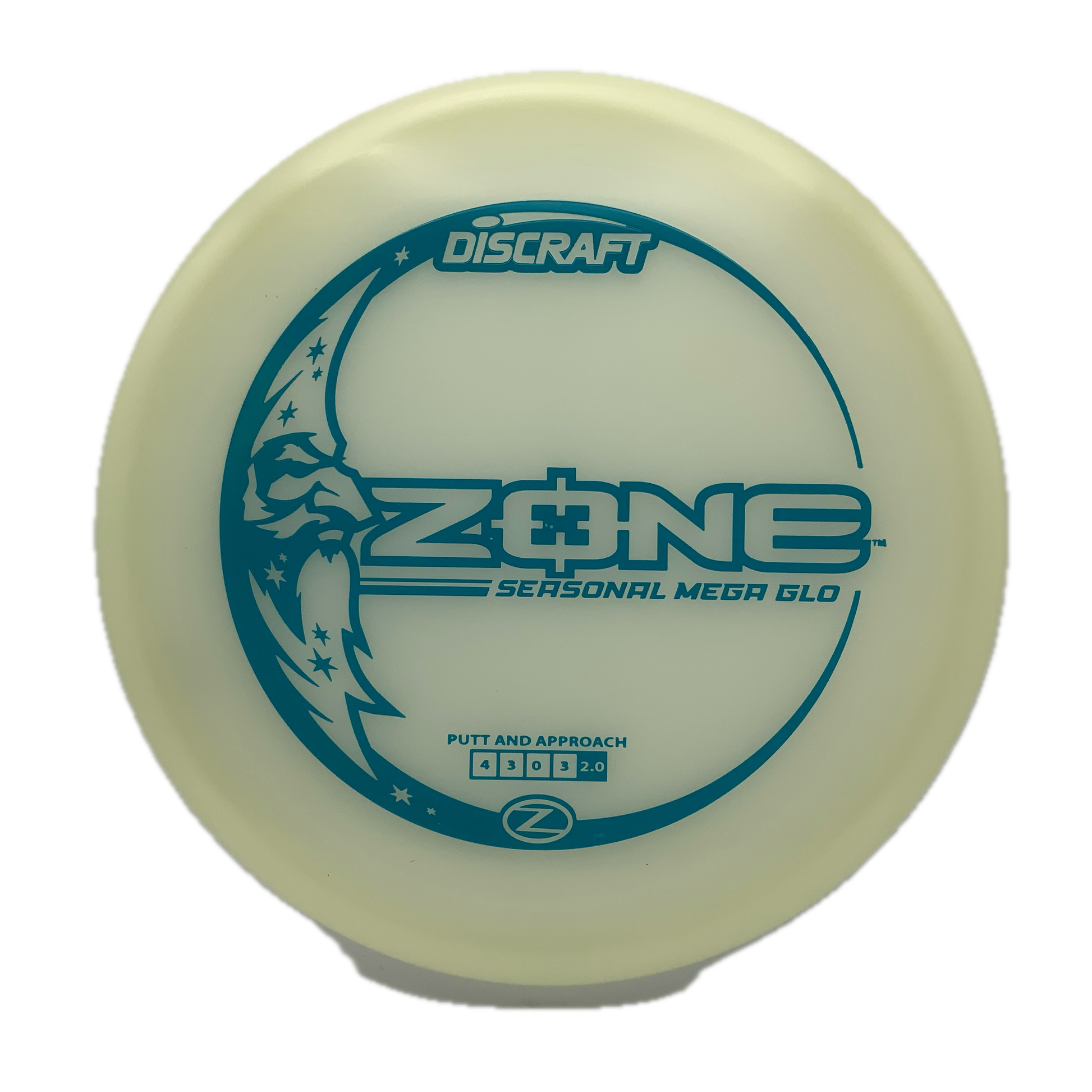 Discraft Zone - Glo Z Mega Glo Z #15 - 173-174 - Astro Discs TX - Houston Disc Golf