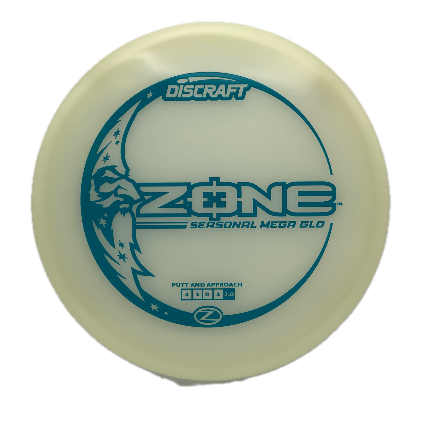 Discraft Zone - Glo Z Mega Glo Z #17 - 173-174 - Astro Discs TX - Houston Disc Golf