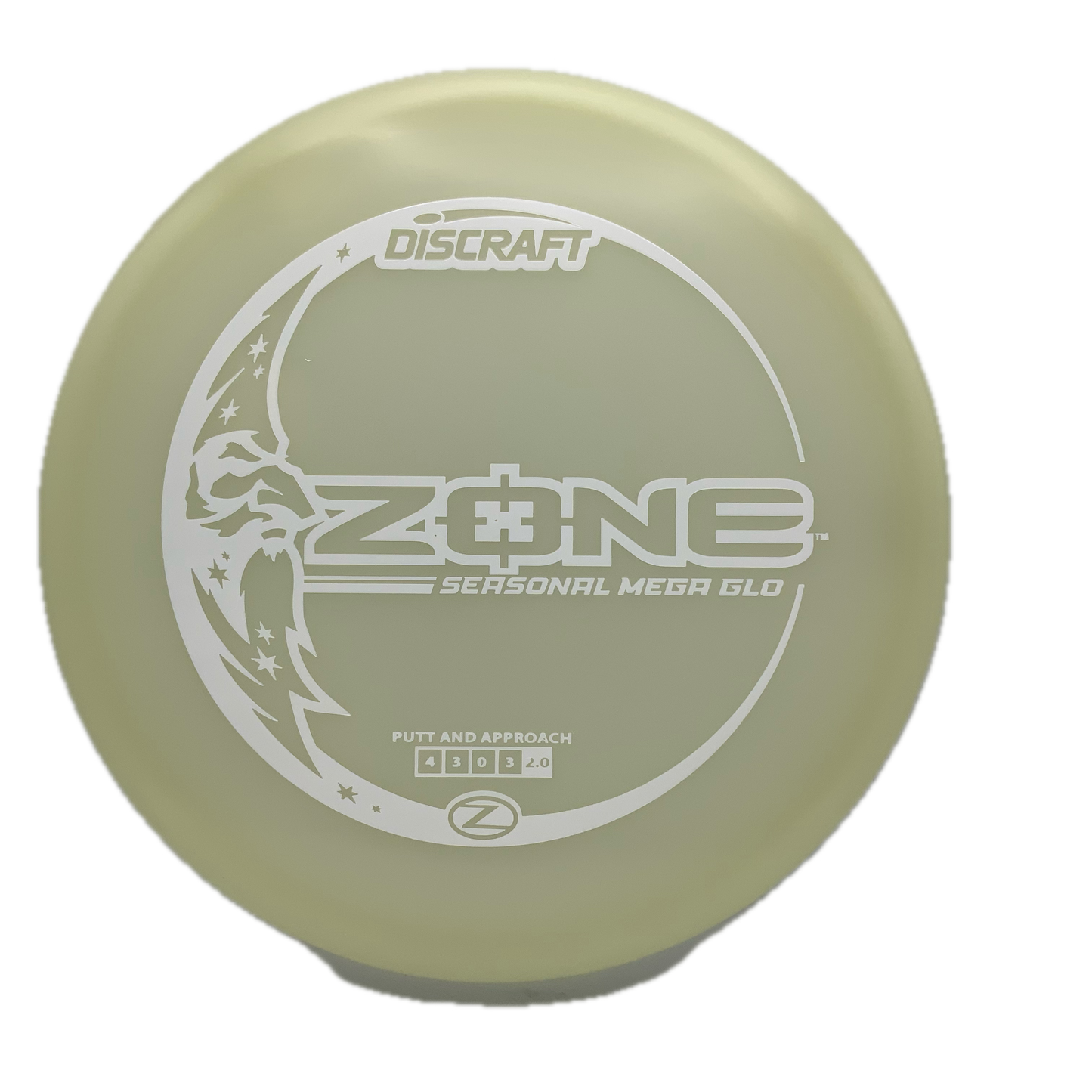 Discraft Zone - Glo Z Mega Glo Z #19 - 173-174 - Astro Discs TX - Houston Disc Golf