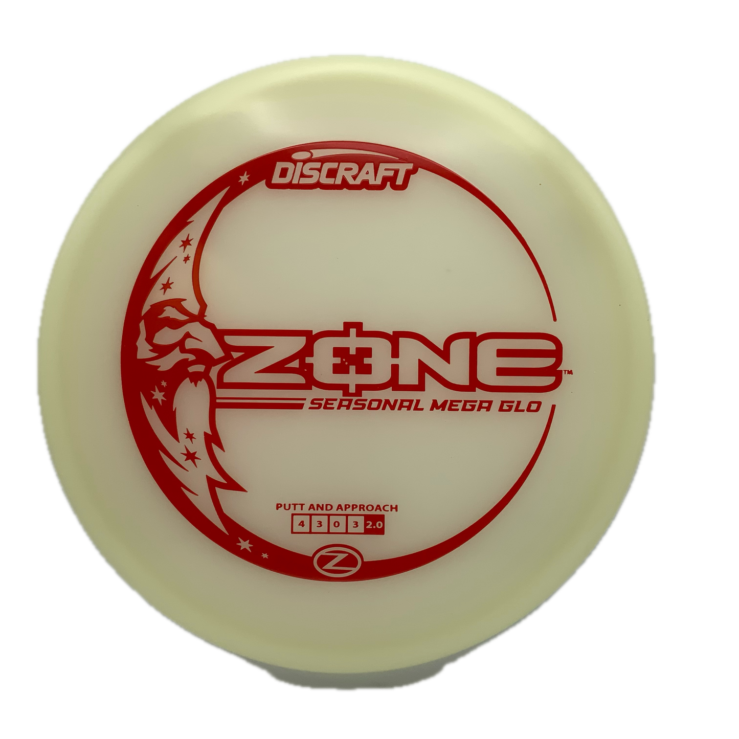 Discraft Zone - Glo Z Mega Glo Z #27 - 173-174 - Astro Discs TX - Houston Disc Golf