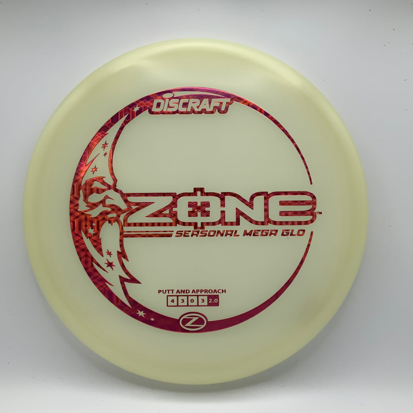 Discraft Zone - Glo Z Mega Glo Z #29 - 173-174 - Astro Discs TX - Houston Disc Golf