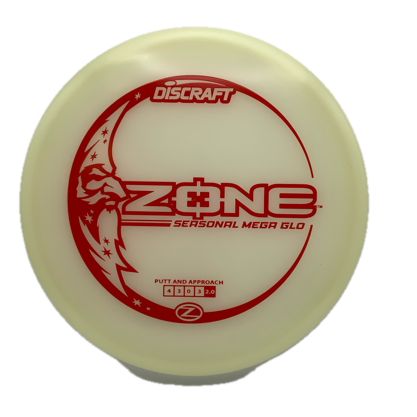 Discraft Zone - Glo Z Mega Glo Z #34 - 173-174 - Astro Discs TX - Houston Disc Golf