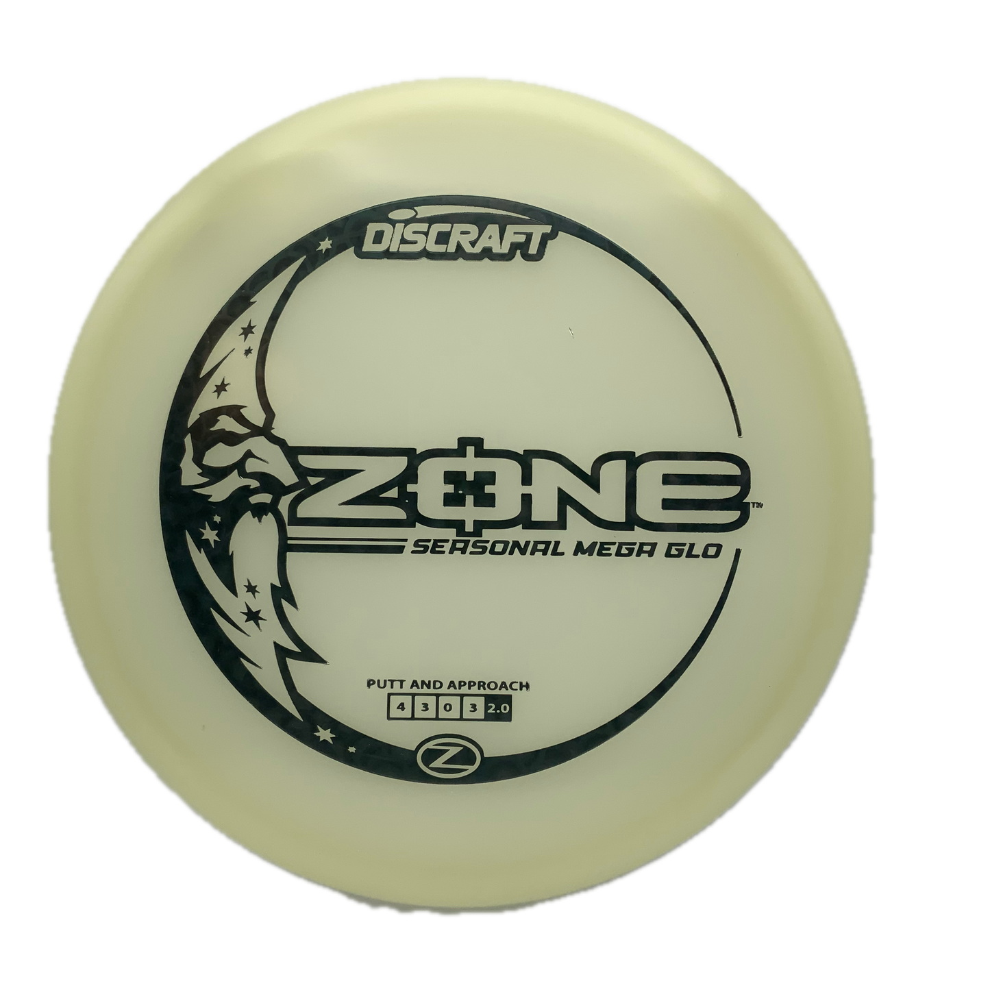 Discraft Zone - Glo Z Mega Glo Z #35 - 173-174 - Astro Discs TX - Houston Disc Golf