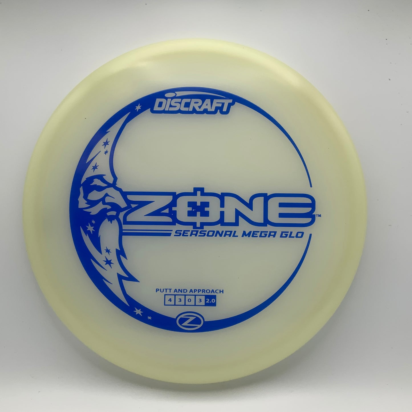 Discraft Zone - Glo Z Mega Glo Z #40 - 173-174 - Astro Discs TX - Houston Disc Golf