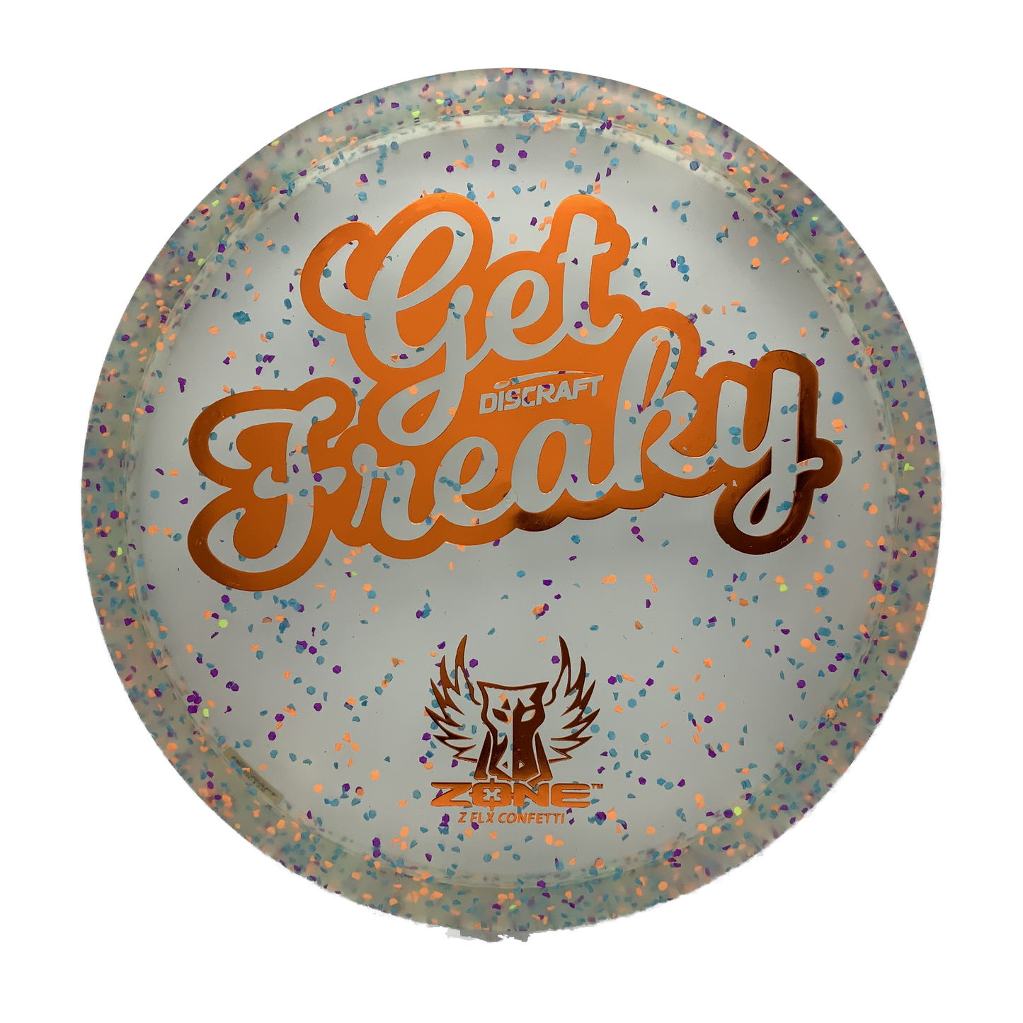 Discraft Zone - Confetti "Get Freaky" - Astro Discs TX - Houston Disc Golf