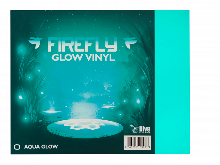 MVP Hive Firefly Glow Vinyls Aqua - Astro Discs TX - Houston Disc Golf