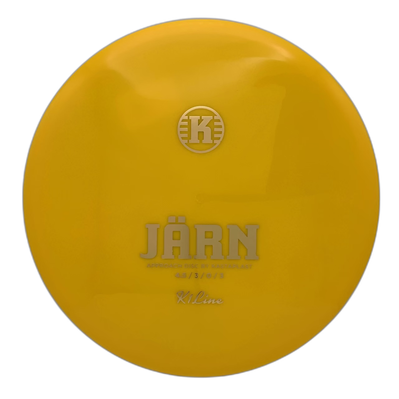 Kastaplast Järn K1 Yellow 2 - 175 - Astro Discs TX - Houston Disc Golf