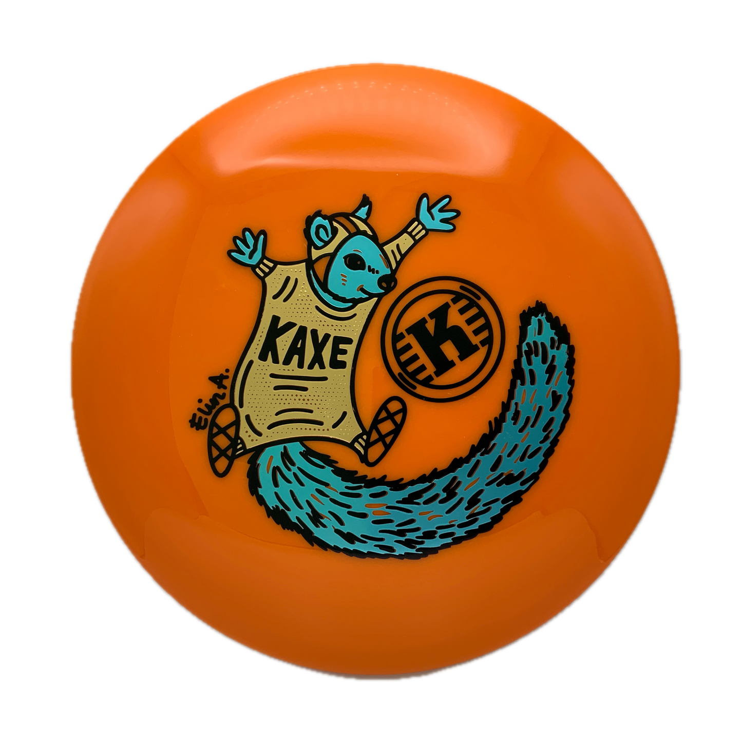 Kastaplast Kaxe - Collab Elin A Triple Foil K1 #17 - 175 - Astro Discs TX - Houston Disc Golf