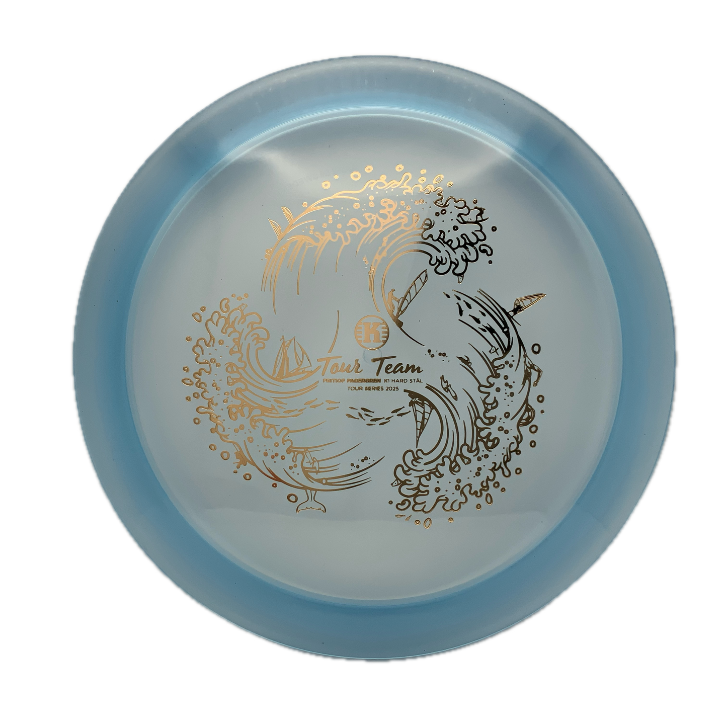 Kastaplast Stal - Fritiof Fagergren Tour Series K1 Hard #9 - 175 - Astro Discs TX - Houston Disc Golf