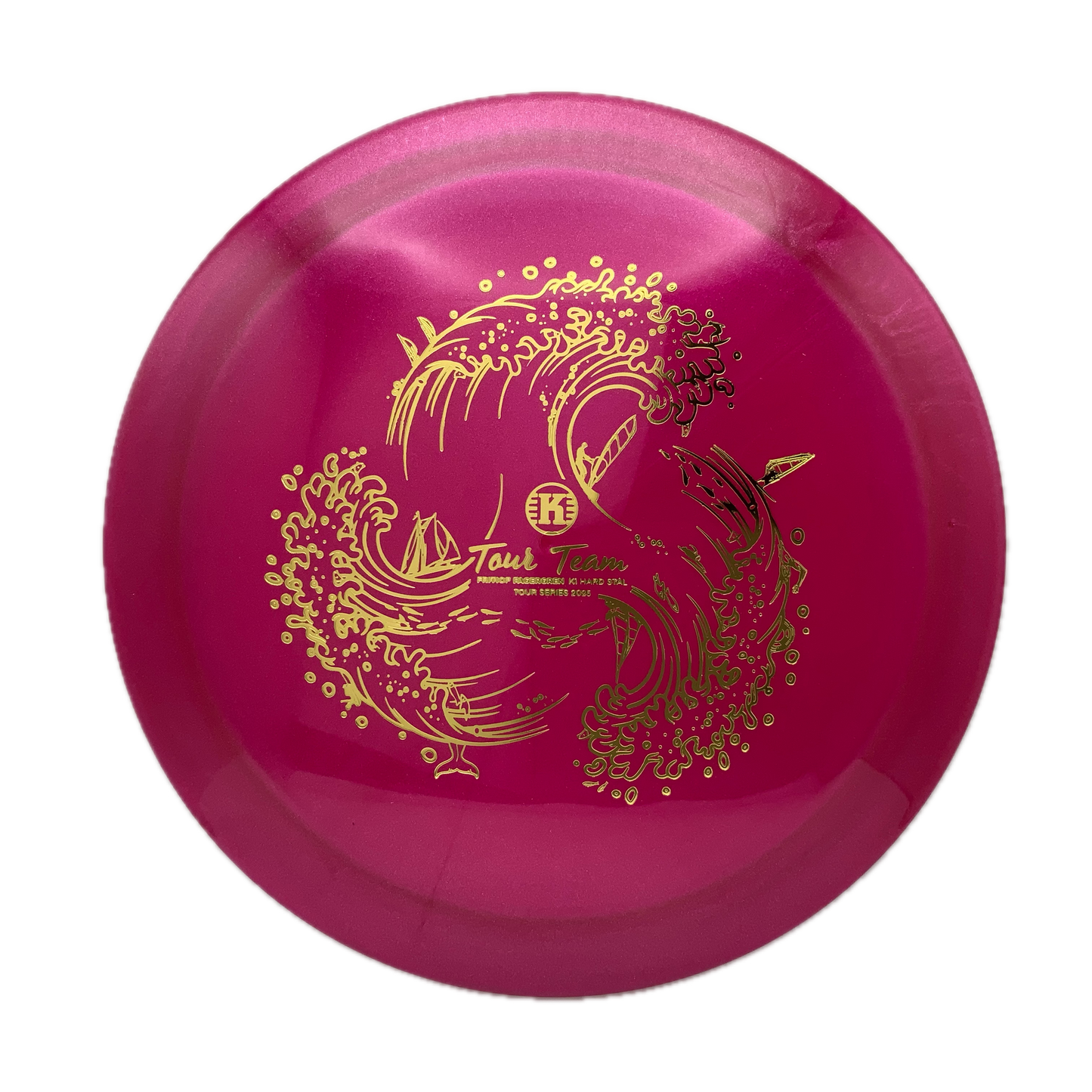 Kastaplast Stal - Fritiof Fagergren Tour Series K1 Hard #10 - 175 - Astro Discs TX - Houston Disc Golf