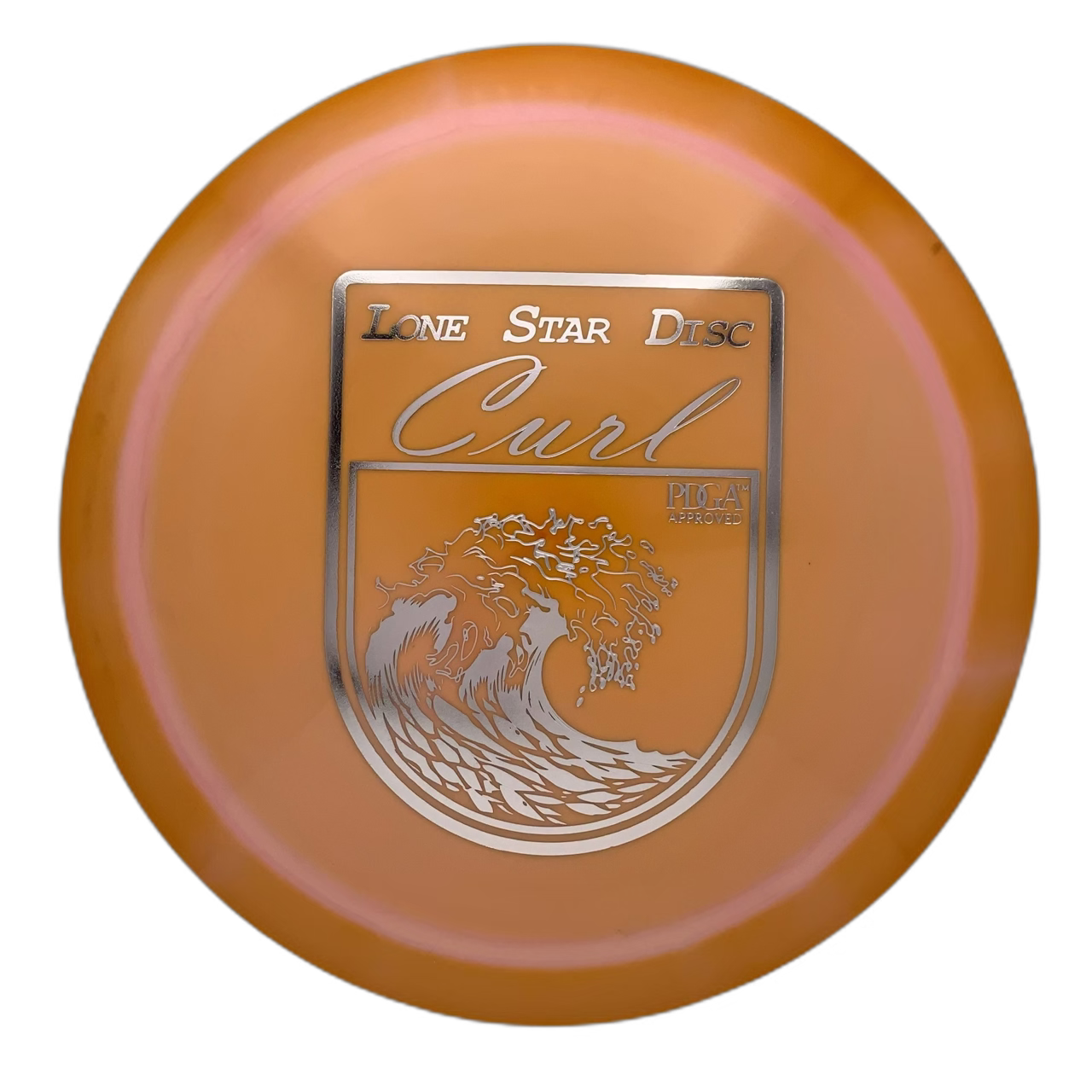 Lone Star Curl Alpha Orange 1 - 176 - Astro Discs TX - Houston Disc Golf