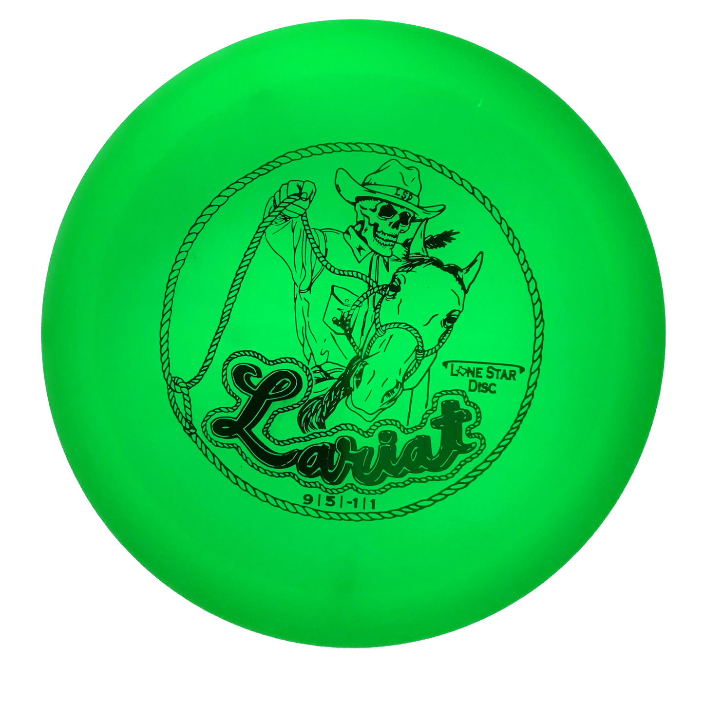 Lone Star Glow Lariat - Astro Discs TX - Houston Disc Golf