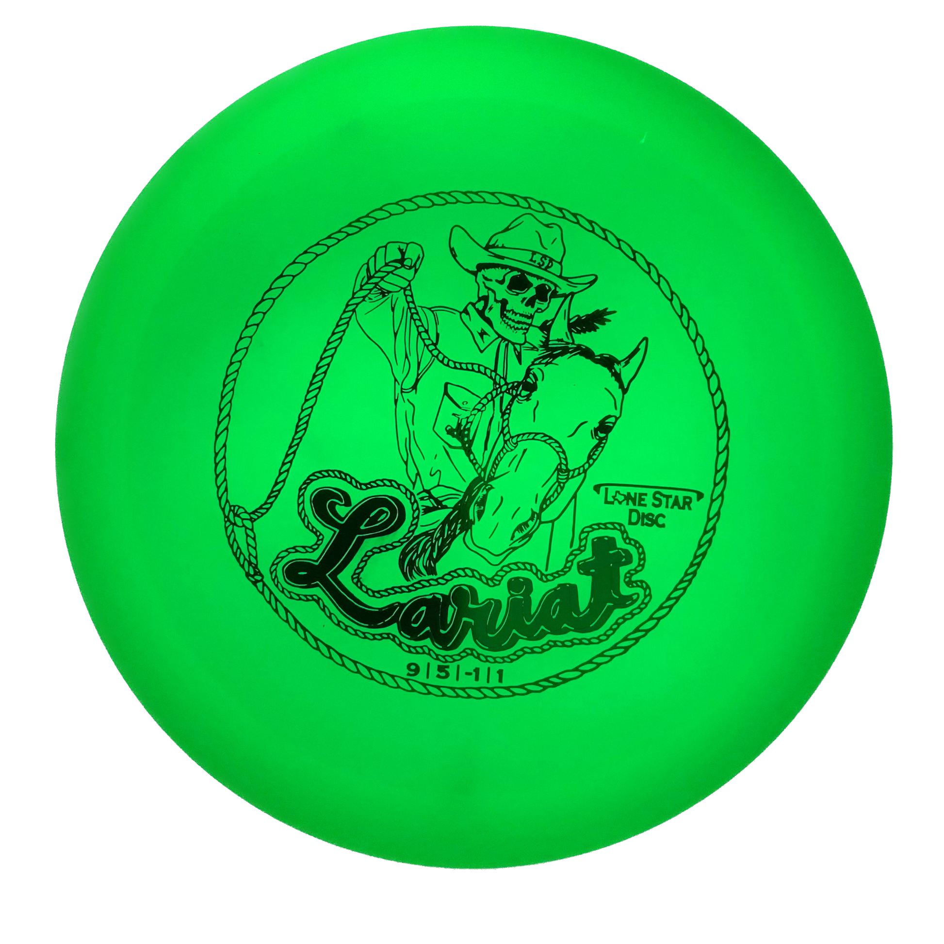 Lone Star Glow Lariat - Astro Discs TX - Houston Disc Golf