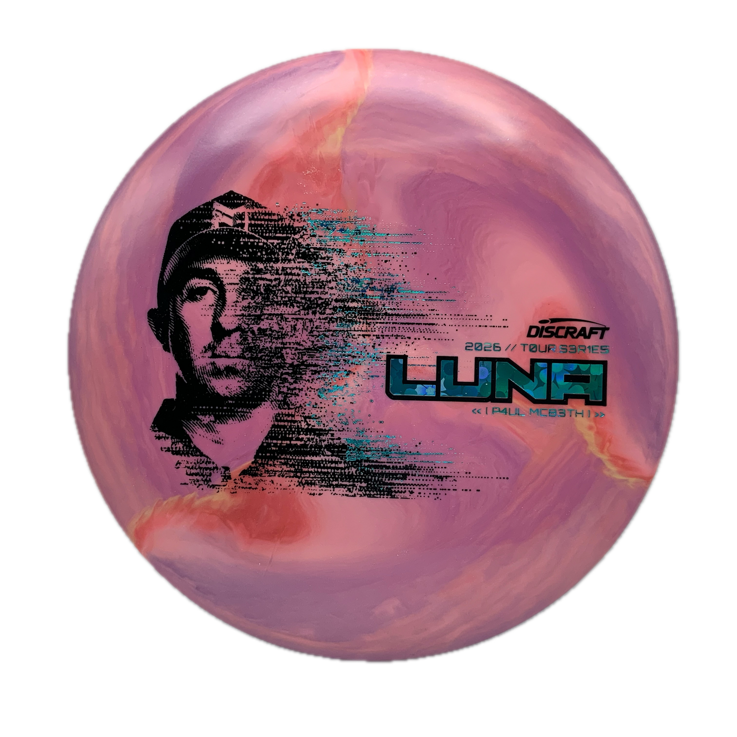Discraft Luna - Paul McBeth Victory Edition Special Blend Titanium x Big Z Swirl #23 - 173-174 - Astro Discs TX - Houston Disc Golf