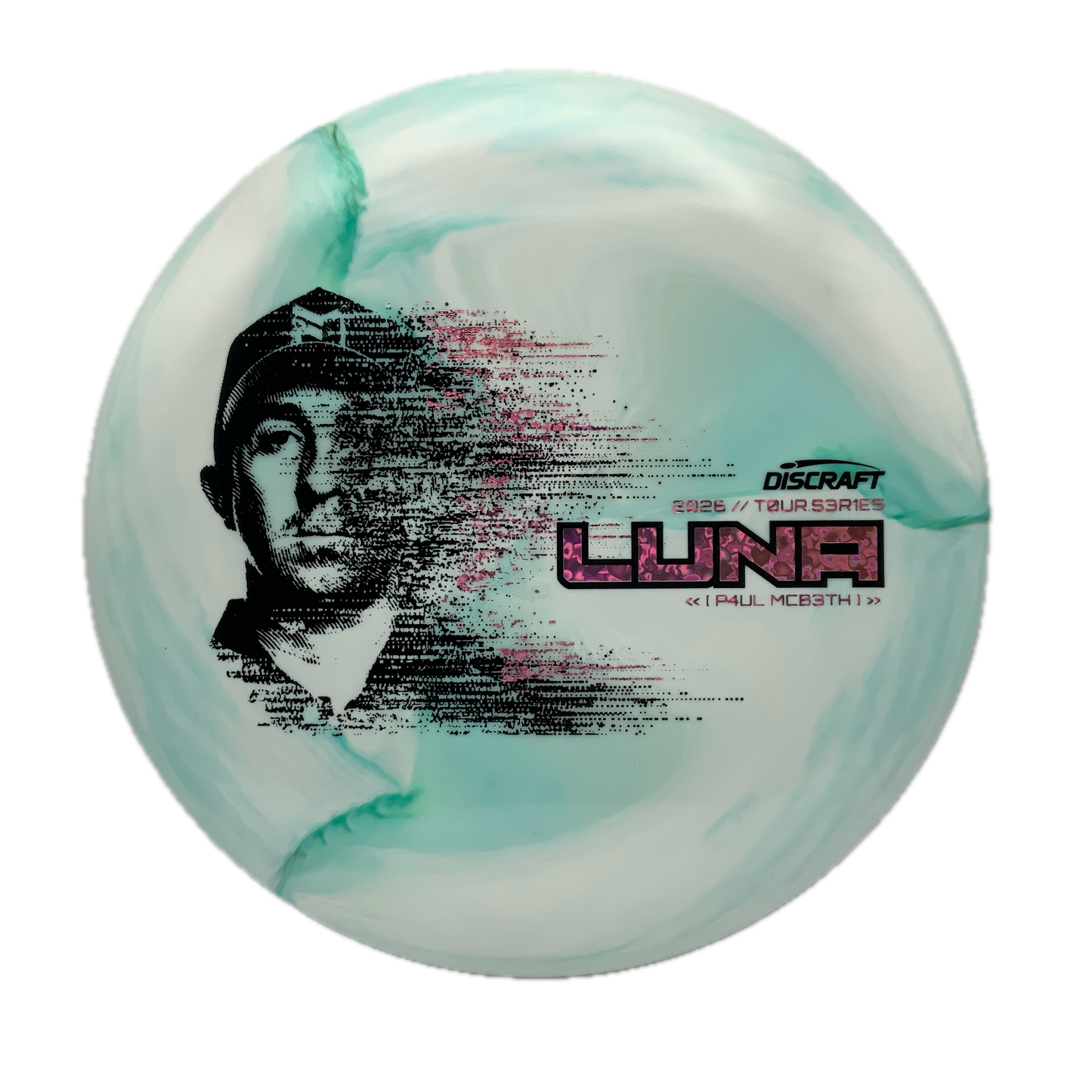 Discraft Luna - Paul McBeth Victory Edition Special Blend Titanium x Big Z Swirl #25 - 173-174 - Astro Discs TX - Houston Disc Golf