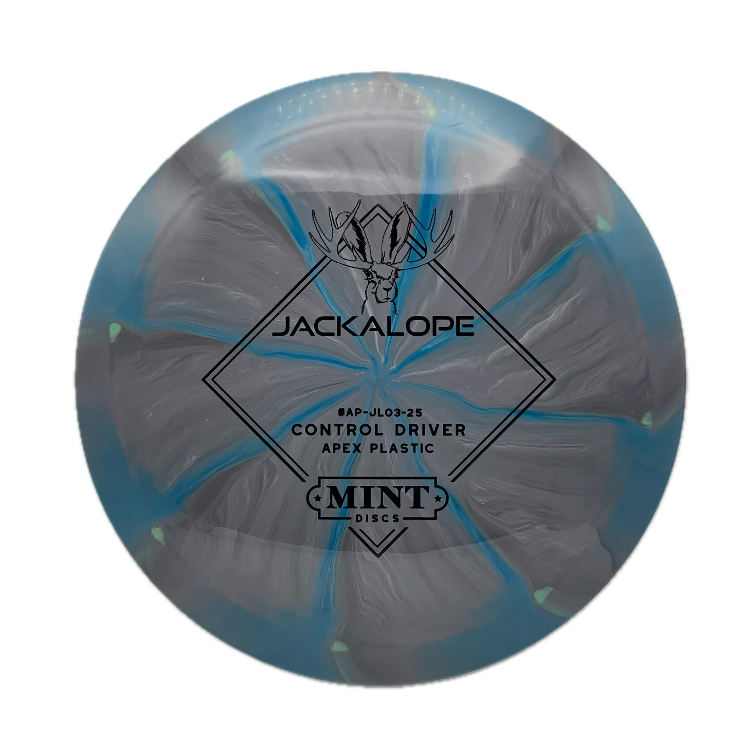 Mint Discs Jackalope Apex Swirl #1 - 167 - Astro Discs TX - Houston Disc Golf