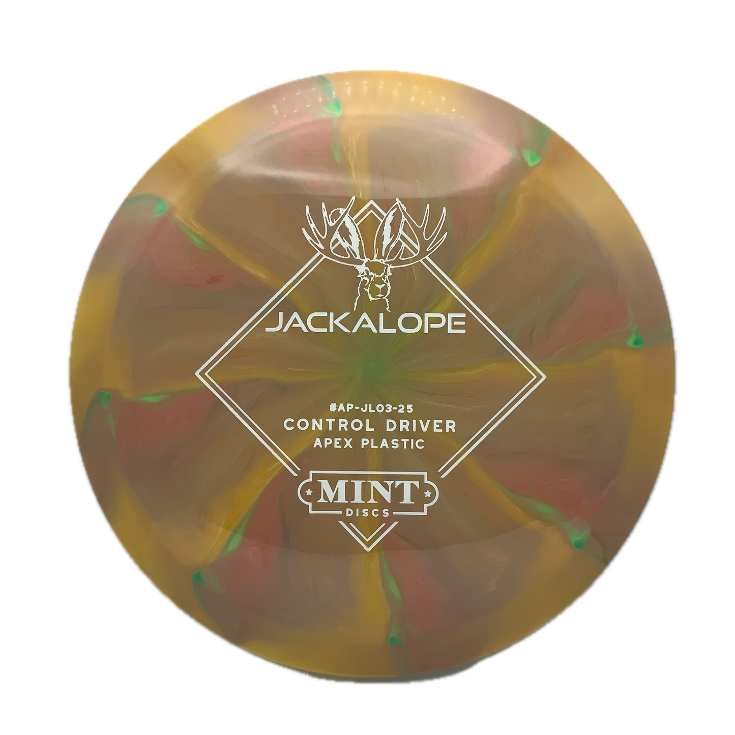 Mint Discs Jackalope Apex Swirl #2 - 167 - Astro Discs TX - Houston Disc Golf