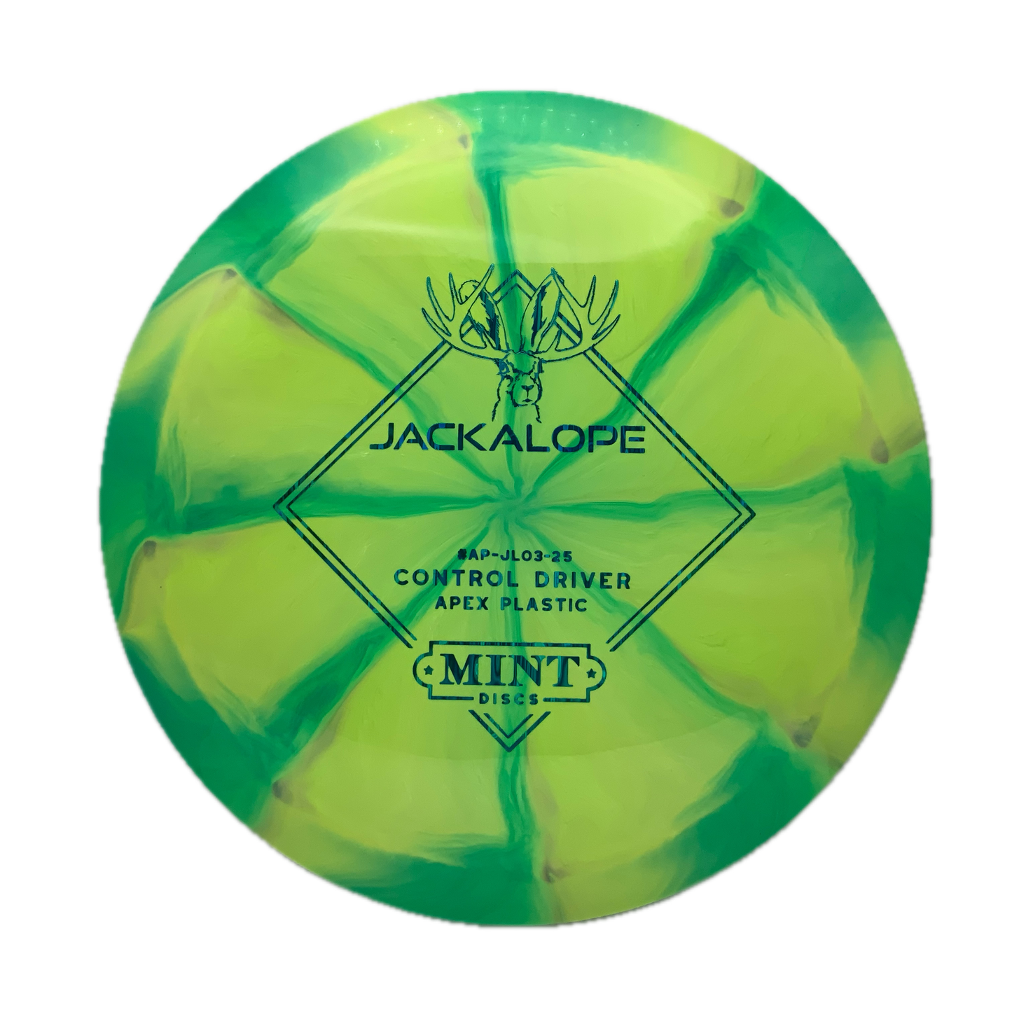 Mint Discs Jackalope Apex Swirl #3 - 167 - Astro Discs TX - Houston Disc Golf