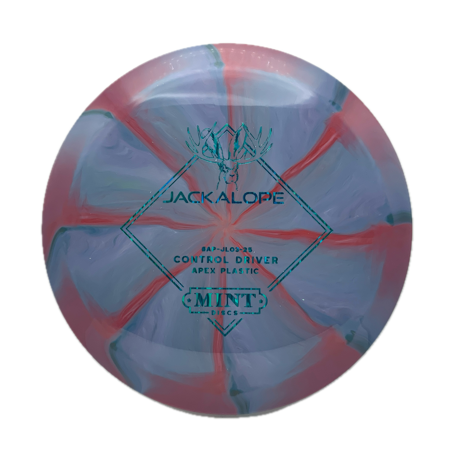 Mint Discs Jackalope Apex Swirl #6 - 168 - Astro Discs TX - Houston Disc Golf