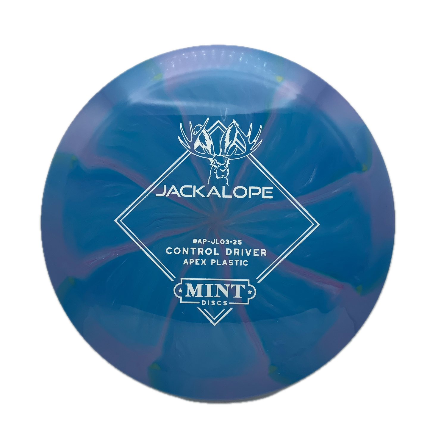 Mint Discs Jackalope Apex Swirl #8 - 168 - Astro Discs TX - Houston Disc Golf