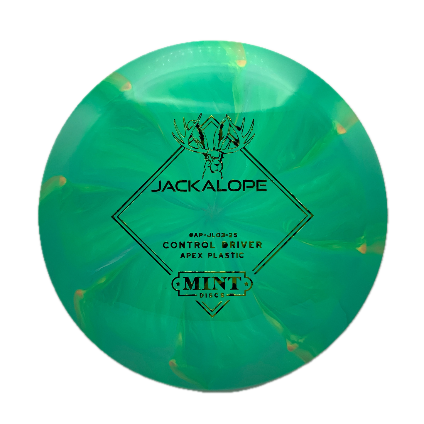 Mint Discs Jackalope Apex Swirl #10 - 168 - Astro Discs TX - Houston Disc Golf