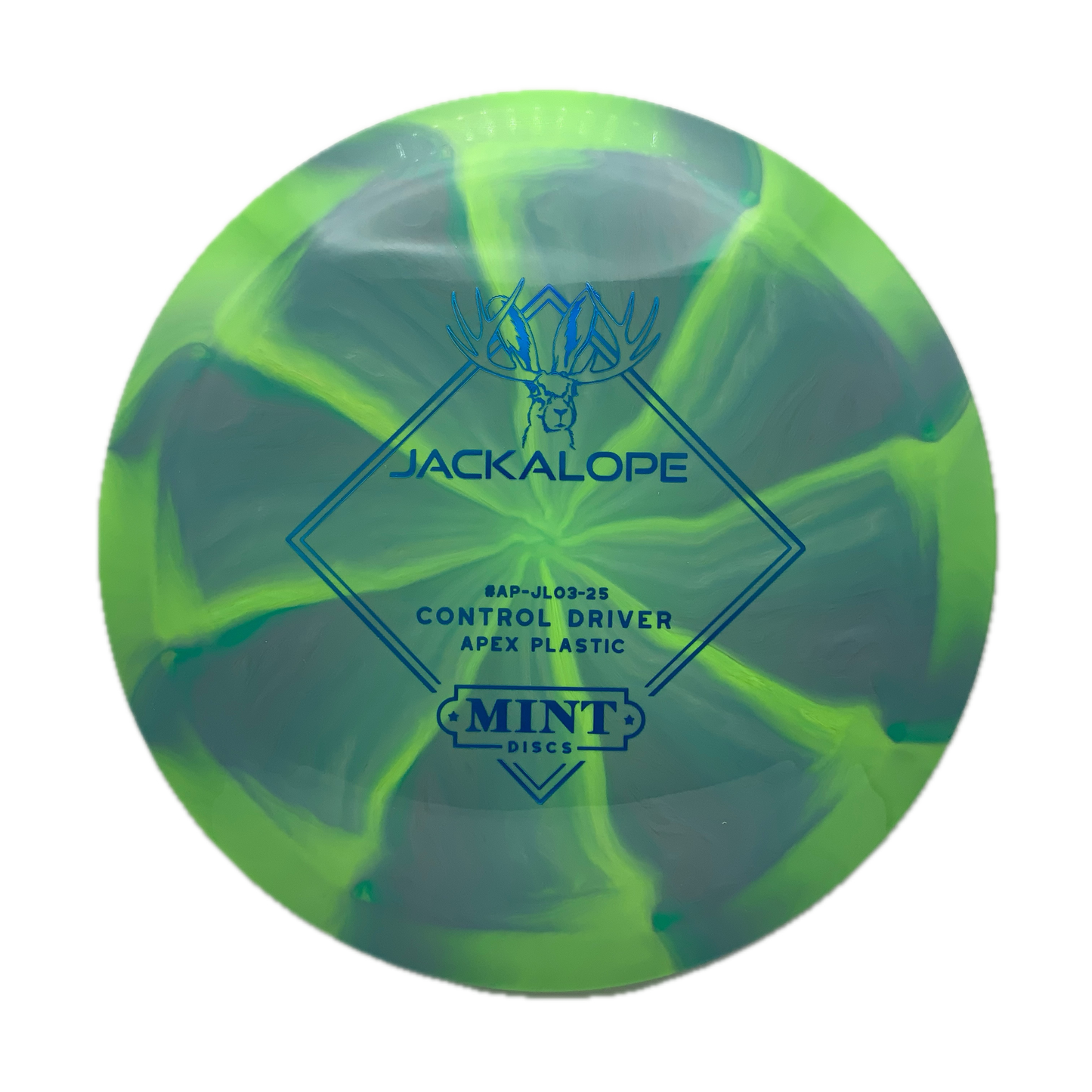 Mint Discs Jackalope Apex Swirl #14 - 168 - Astro Discs TX - Houston Disc Golf