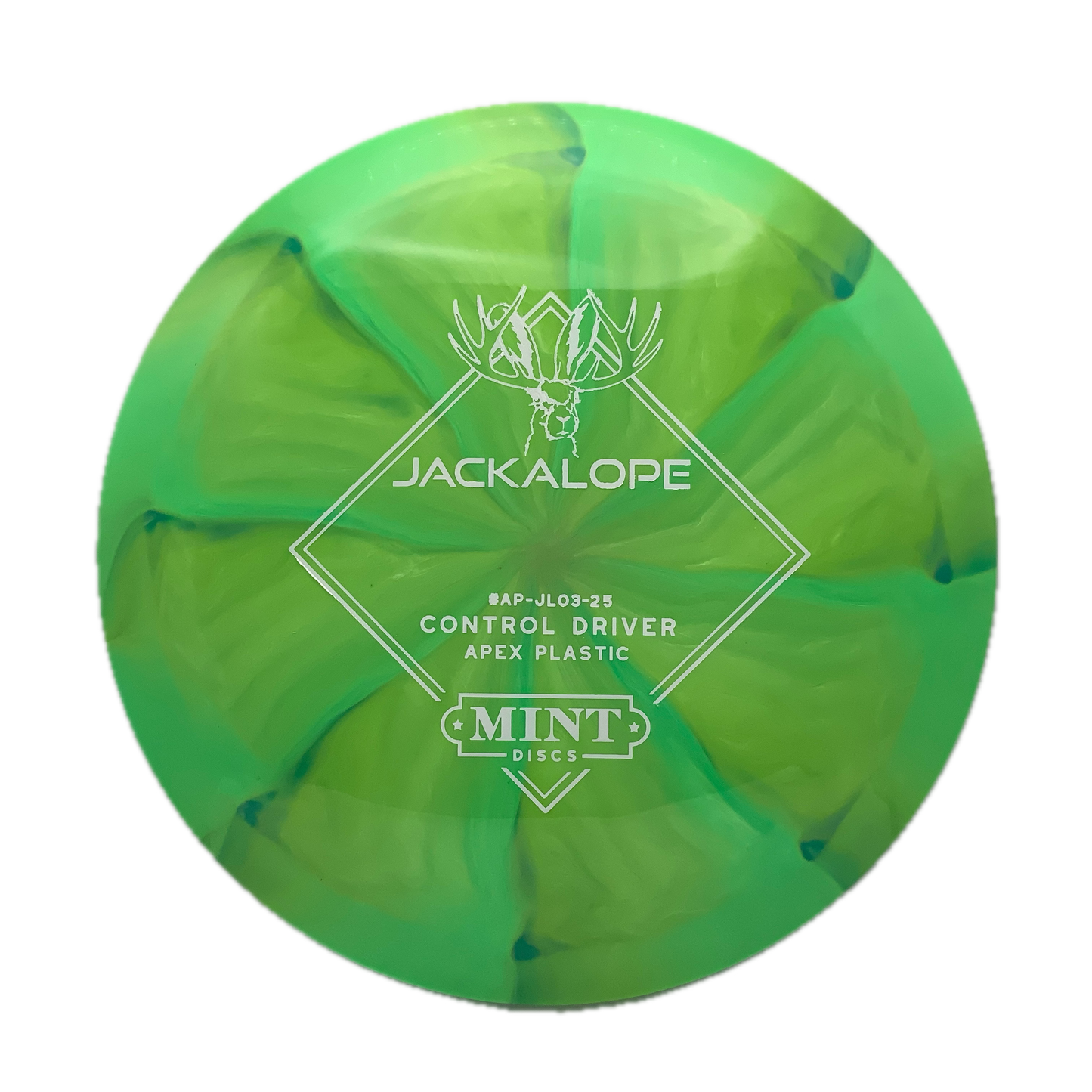 Mint Discs Jackalope Apex Swirl #15 - 168 - Astro Discs TX - Houston Disc Golf