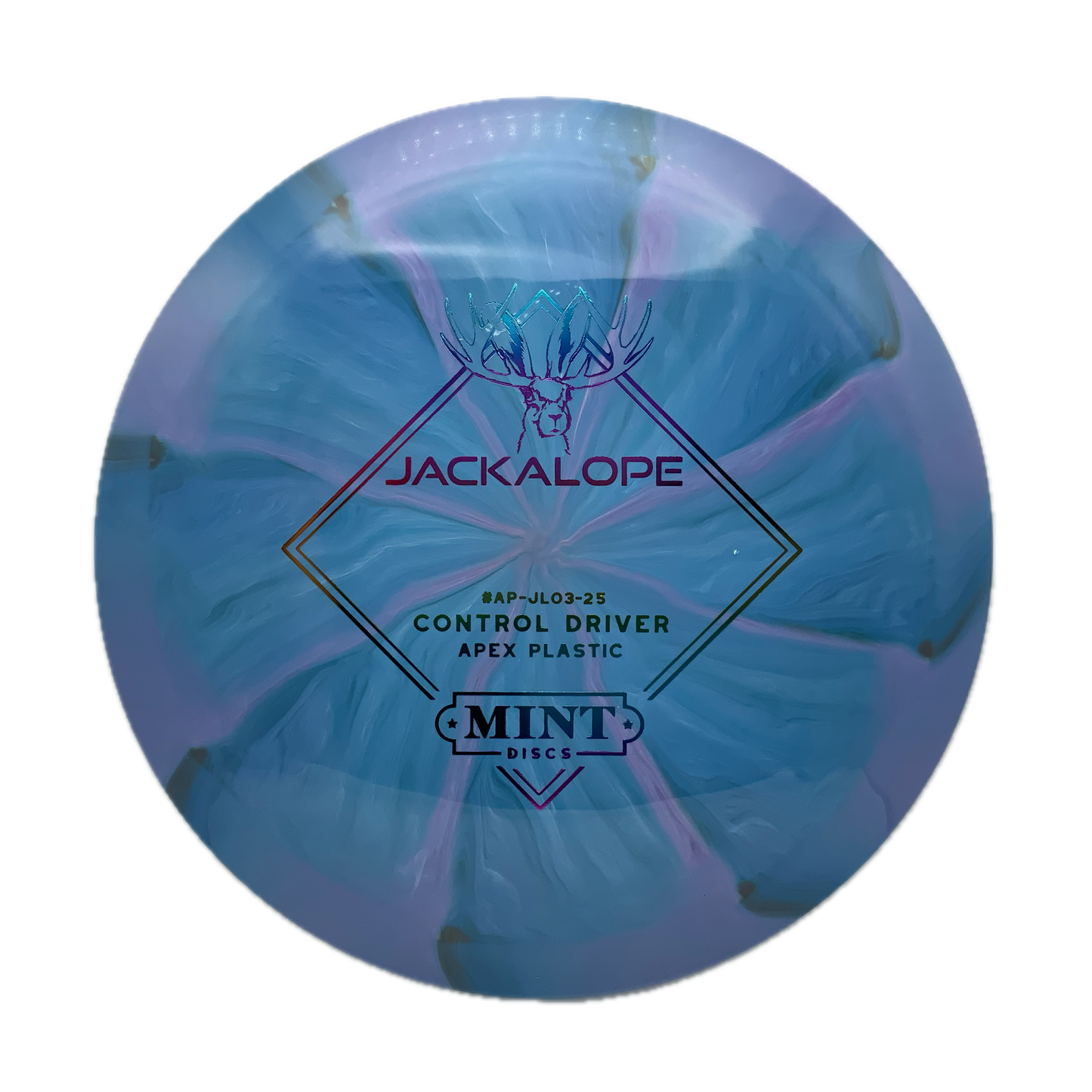 Mint Discs Jackalope Apex Swirl #16 - 168 - Astro Discs TX - Houston Disc Golf