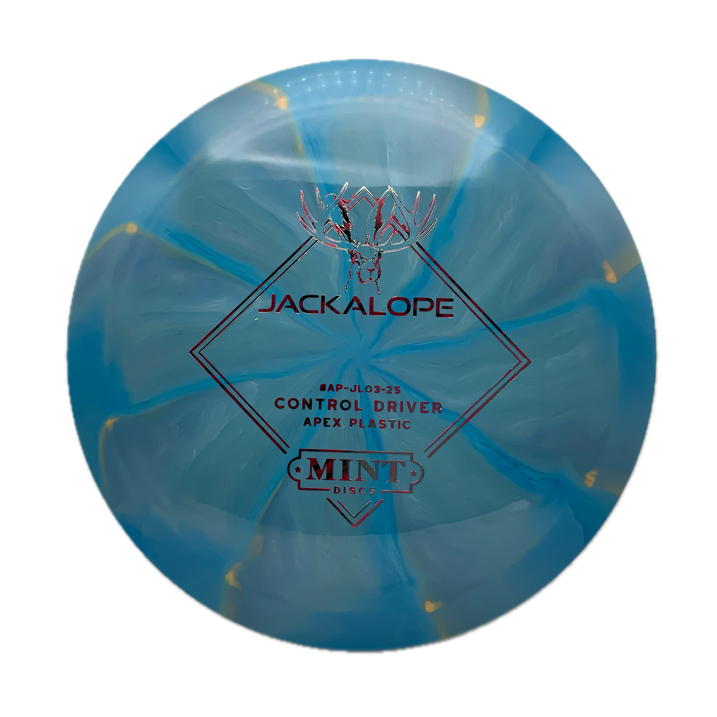 Mint Discs Jackalope Apex Swirl #17 - 168 - Astro Discs TX - Houston Disc Golf