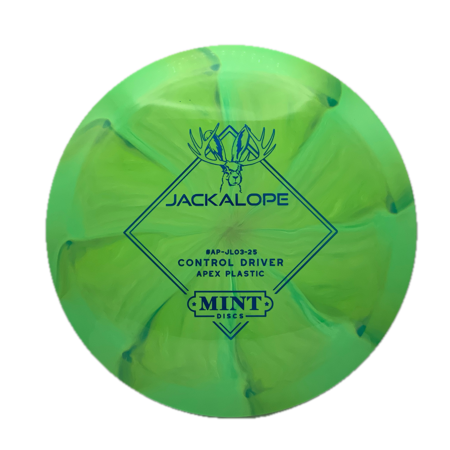 Mint Discs Jackalope Apex Swirl #19 - 168 - Astro Discs TX - Houston Disc Golf